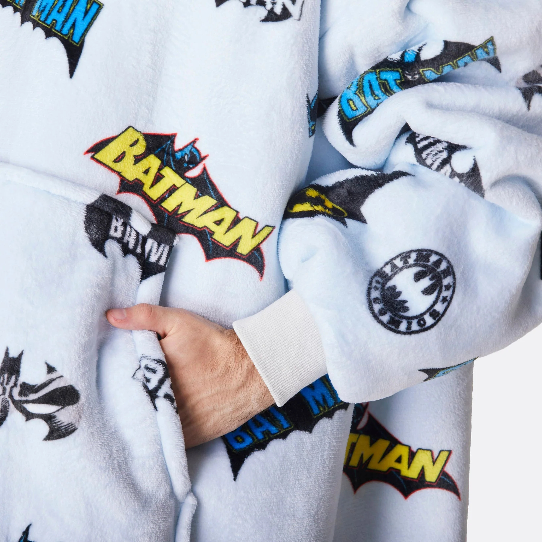 Batman Lyseblå HappyHoodie - Image 9