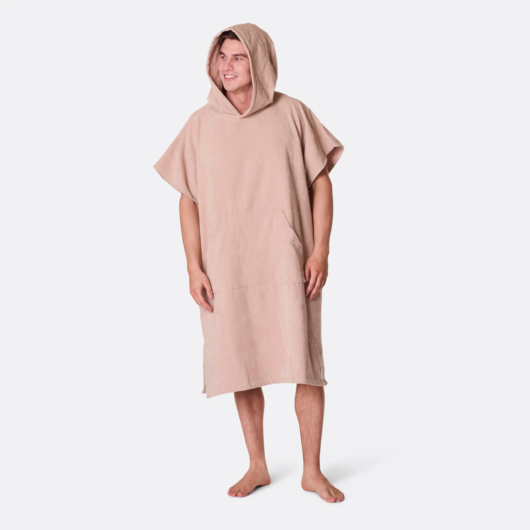 Beige Badeponcho - Image 4