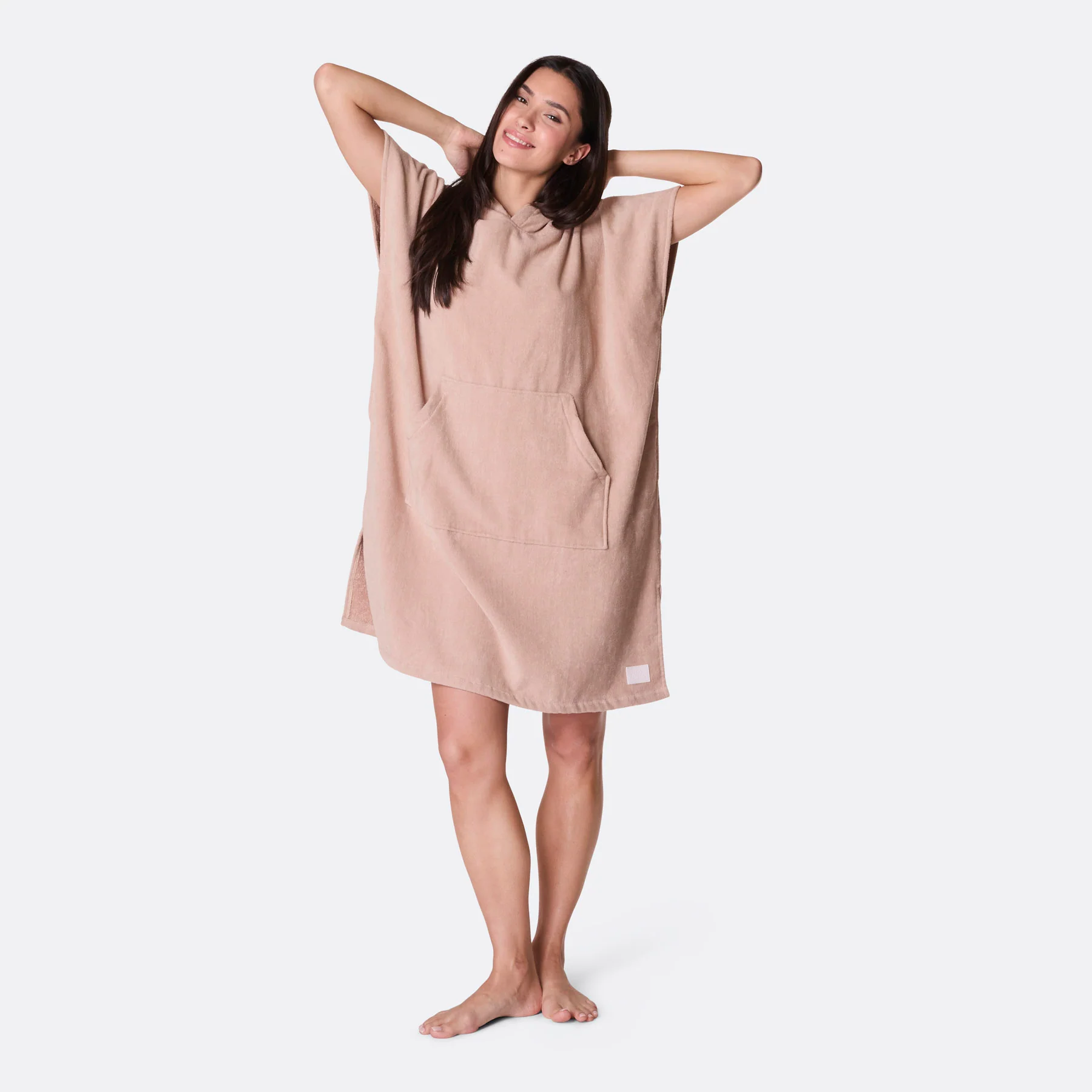 Beige Badeponcho - Image 6