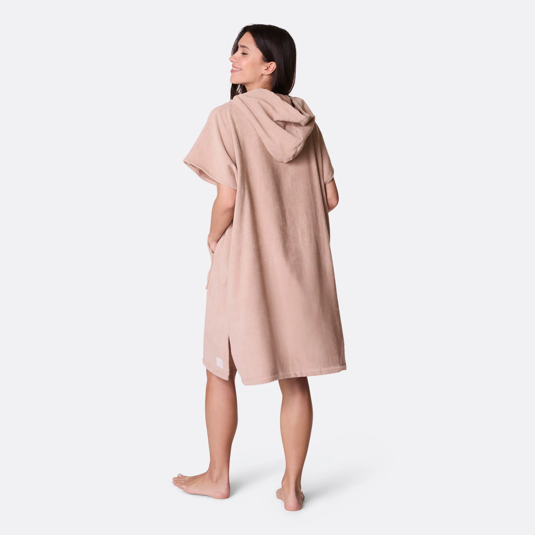 Beige Badeponcho - Image 7