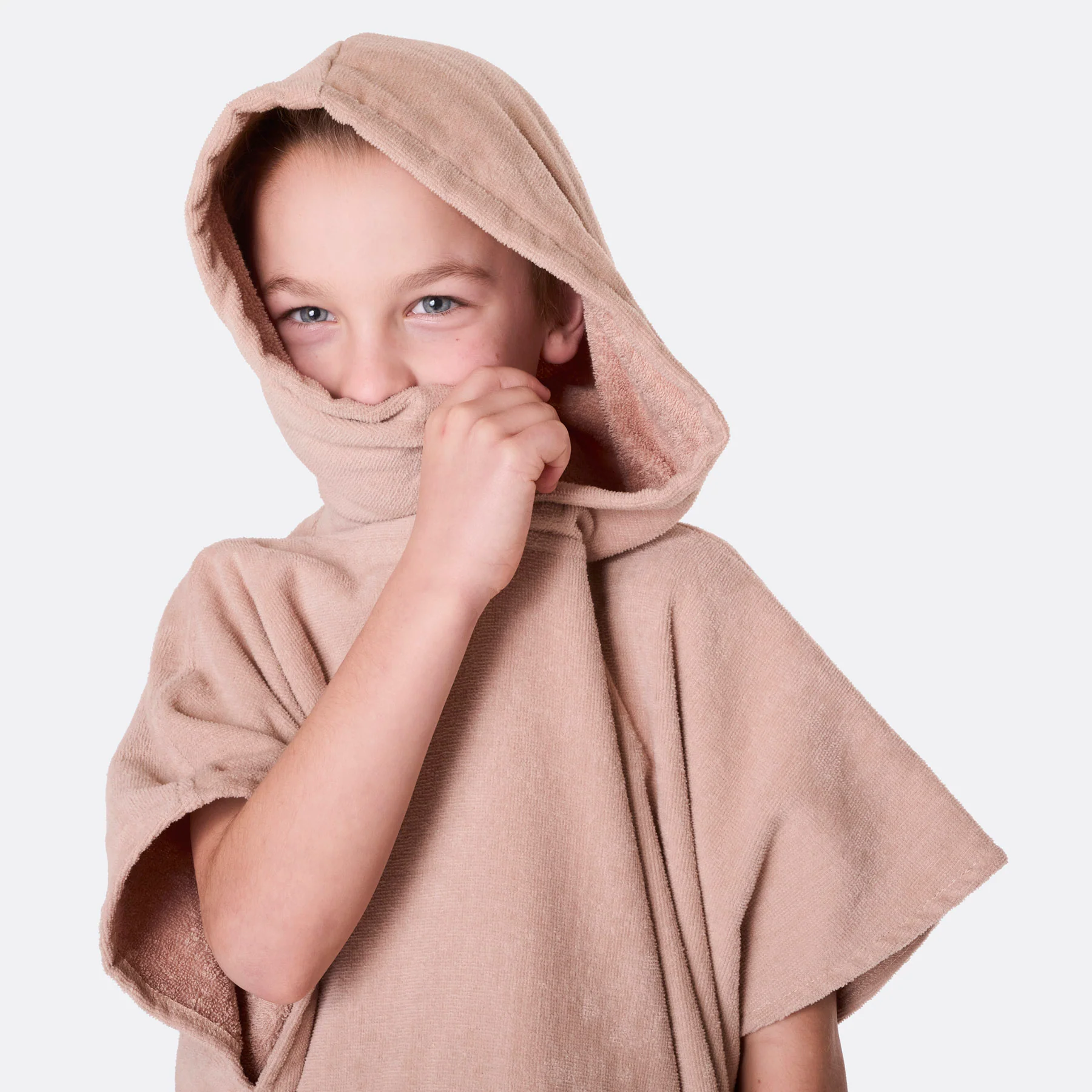 Beige Badeponcho Barn - Image 3