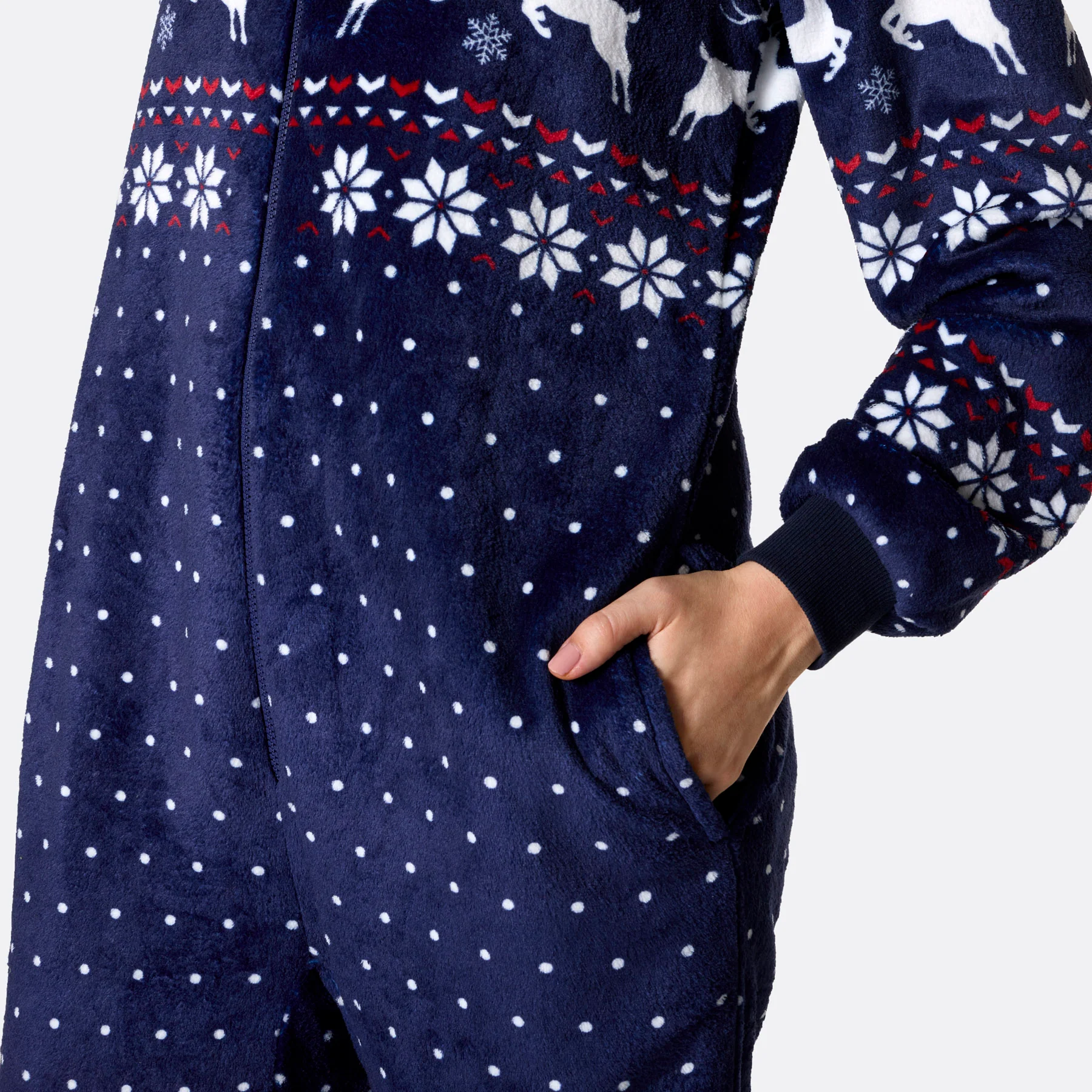 Blå Juleonesie Dame - Image 5