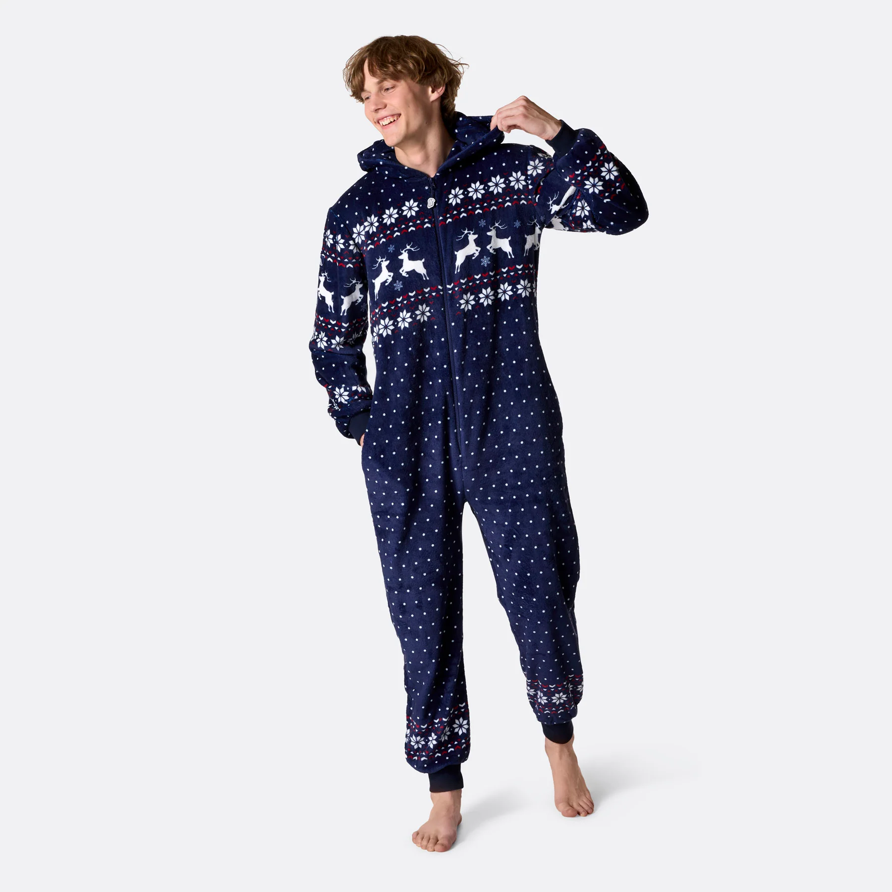 Blå Juleonesie Herre - Image 3
