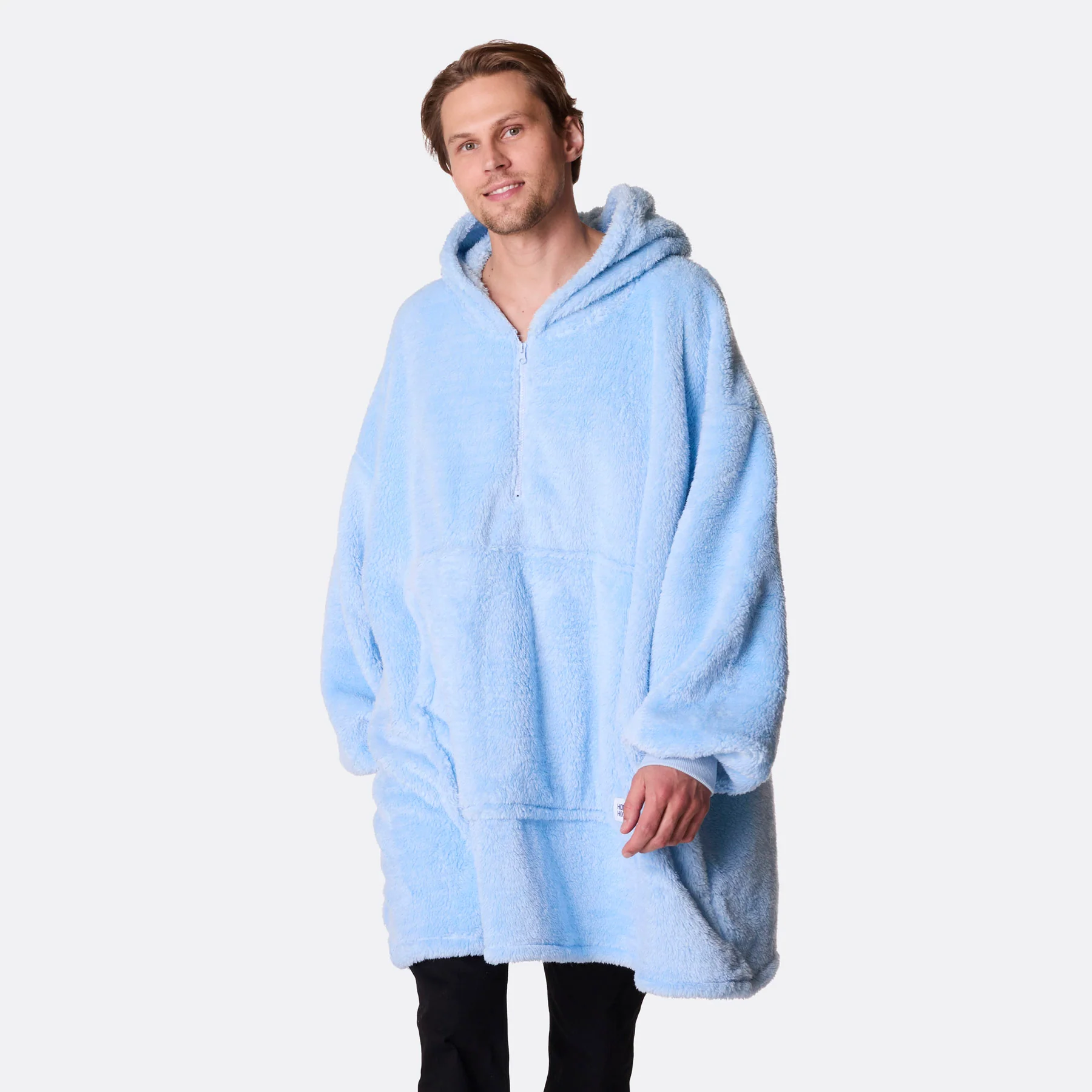Blå Teddy HappyHoodie - Image 4