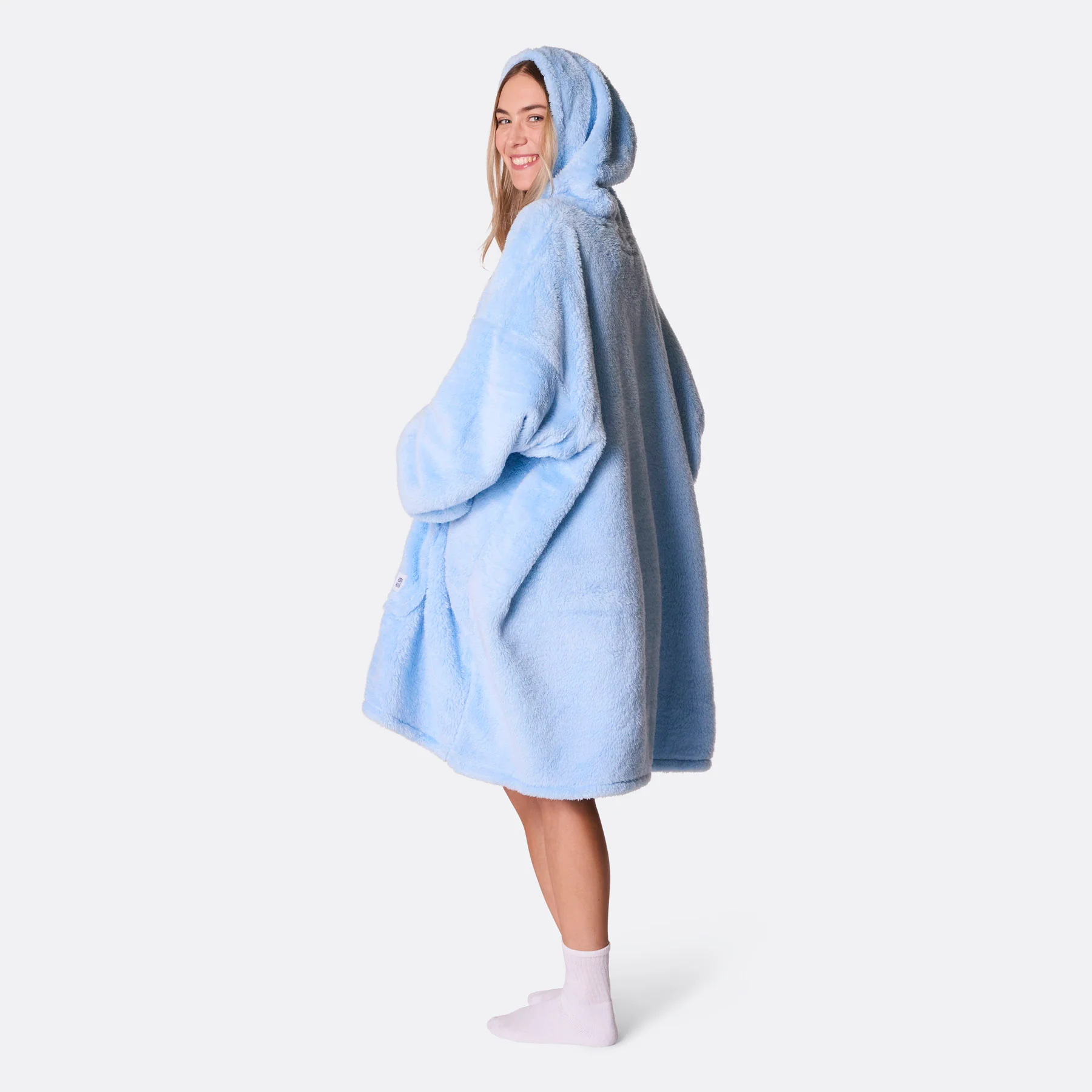 Blå Teddy HappyHoodie - Image 5