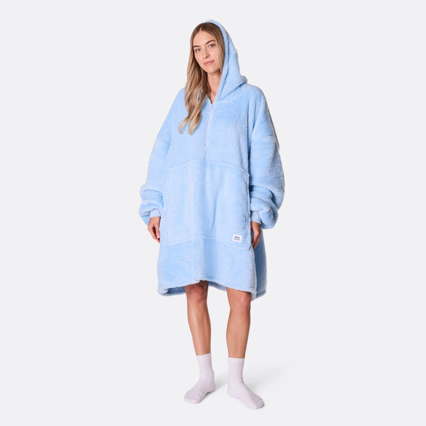 Blå Teddy HappyHoodie - Image 6