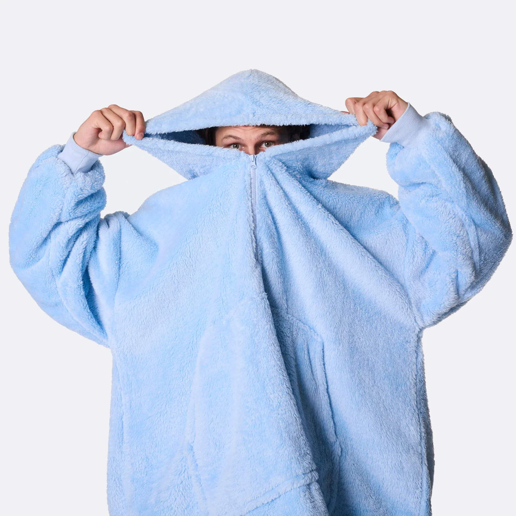 Blå Teddy HappyHoodie - Image 9