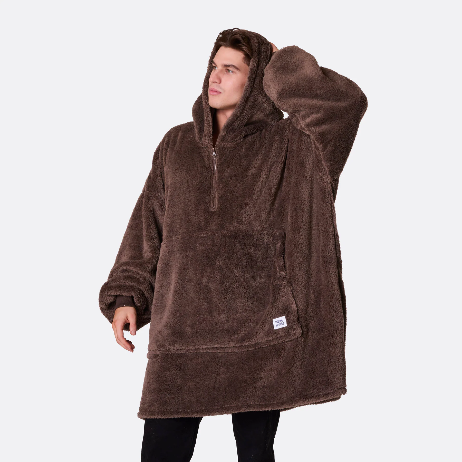 Brun Teddy HappyHoodie - Image 3
