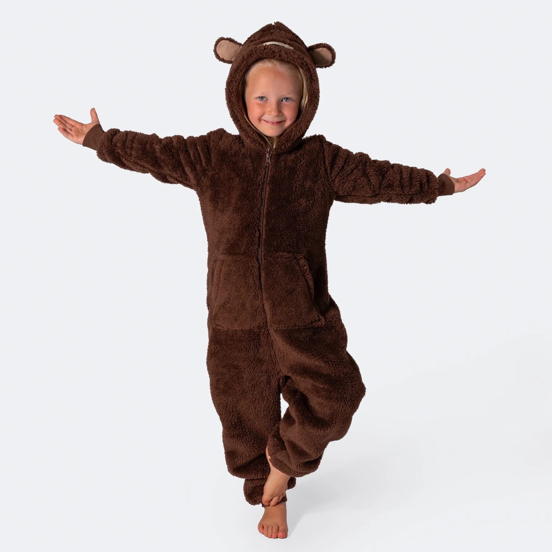 Brun Teddy Onesie Barn - Image 5