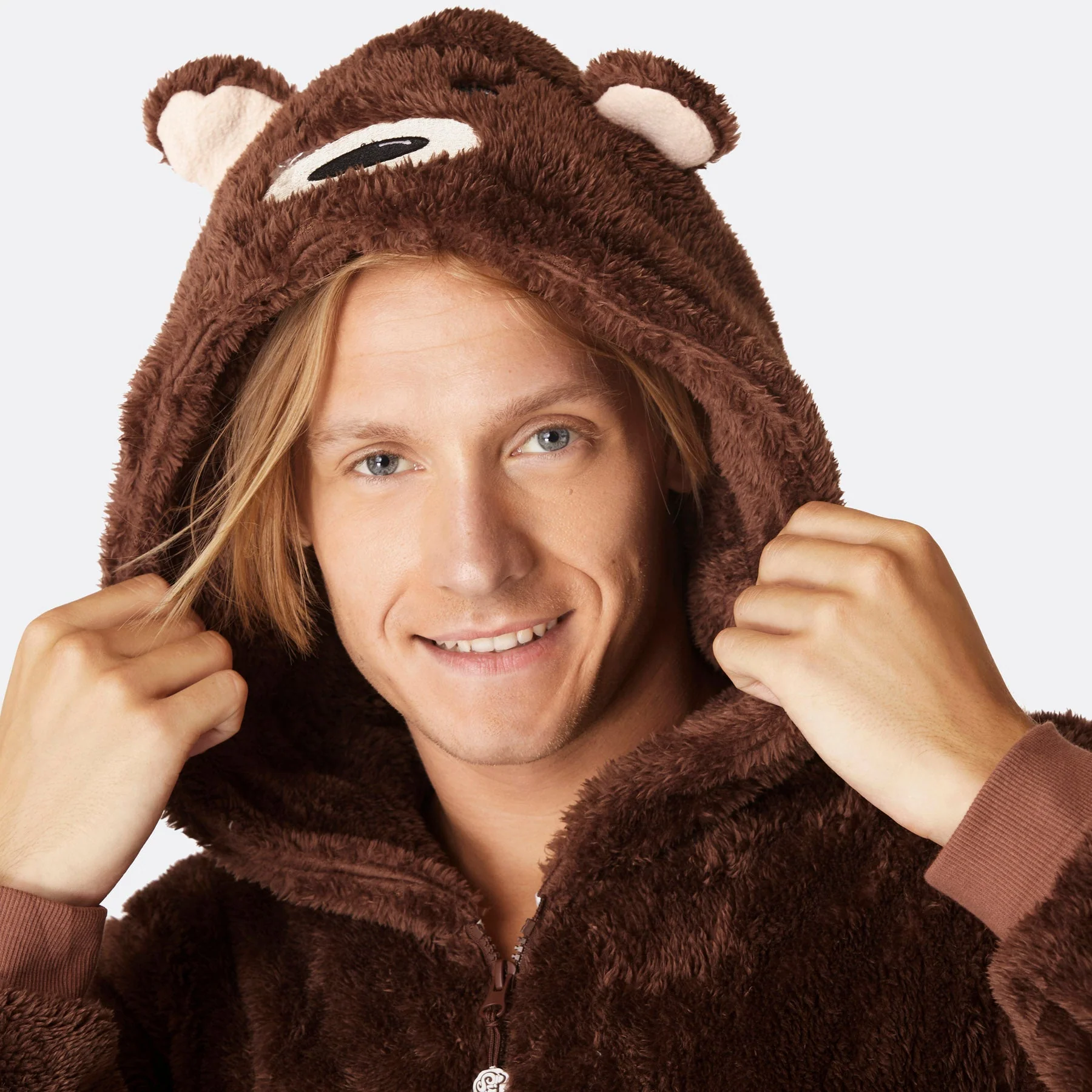 Brun Teddy Onesie Herre - Image 5