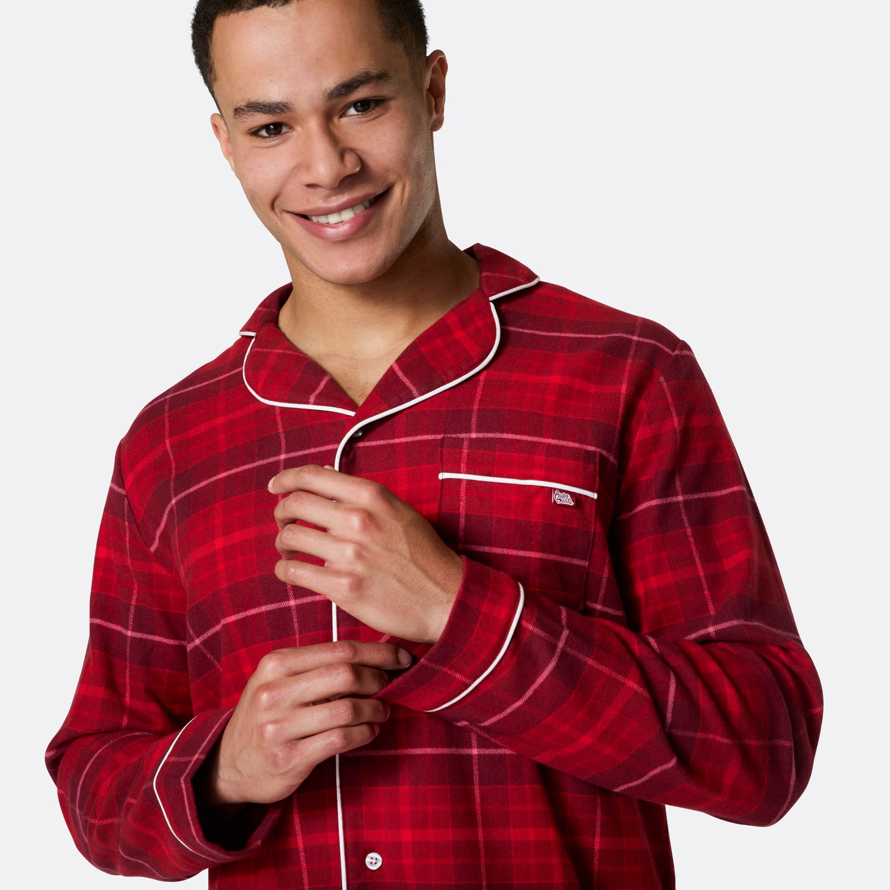 Flanell Rød Julepysj Familie - Image 8