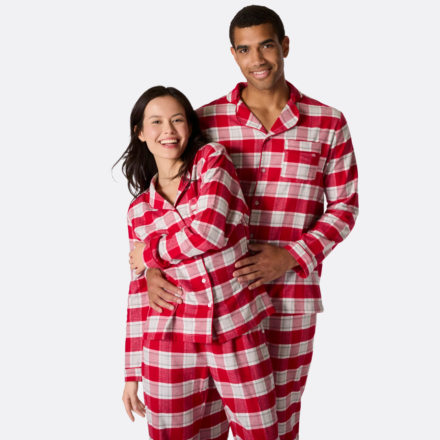 Flanell Rød Julepysj Familie - Image 2