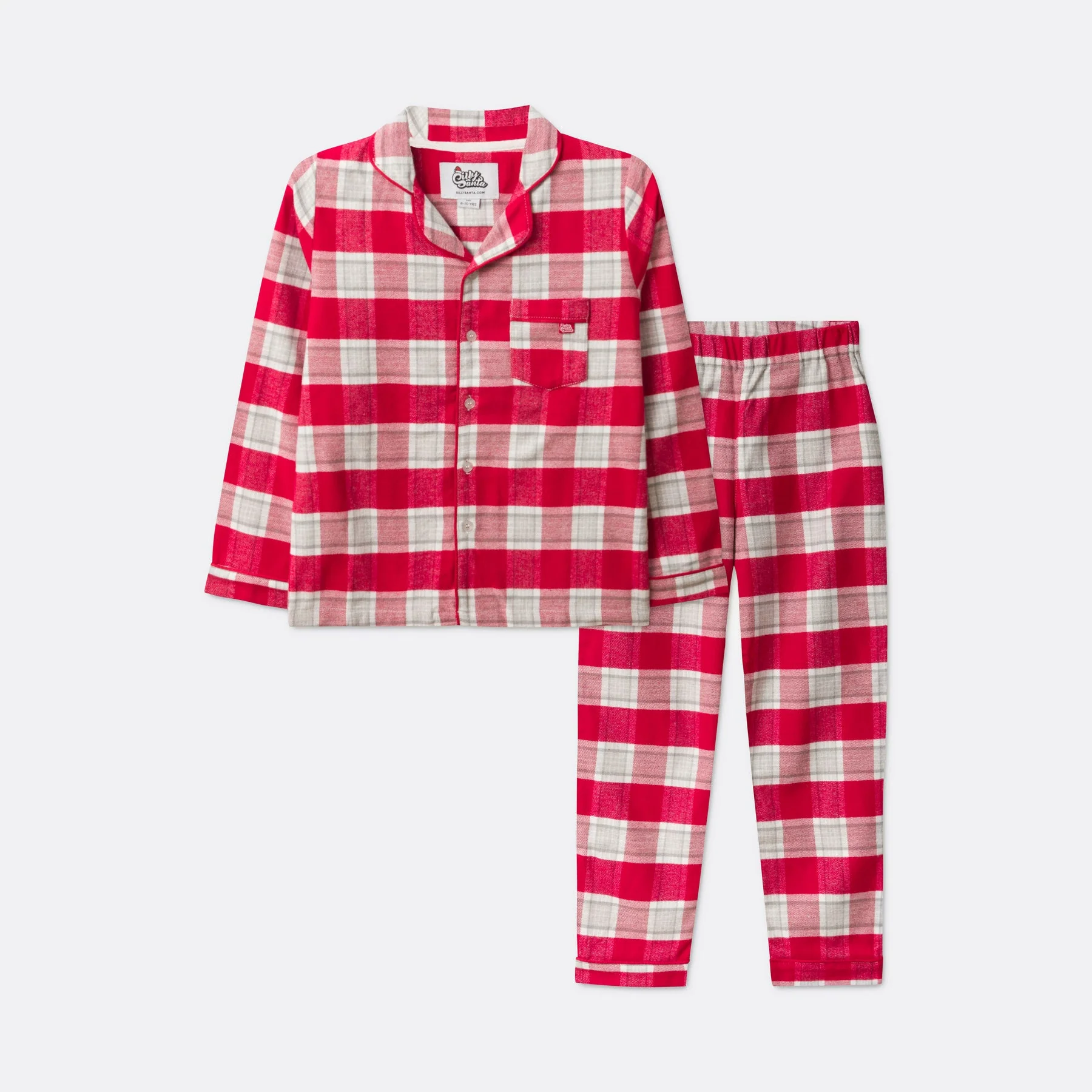 Flanell Rød Julepysj Familie - Image 5