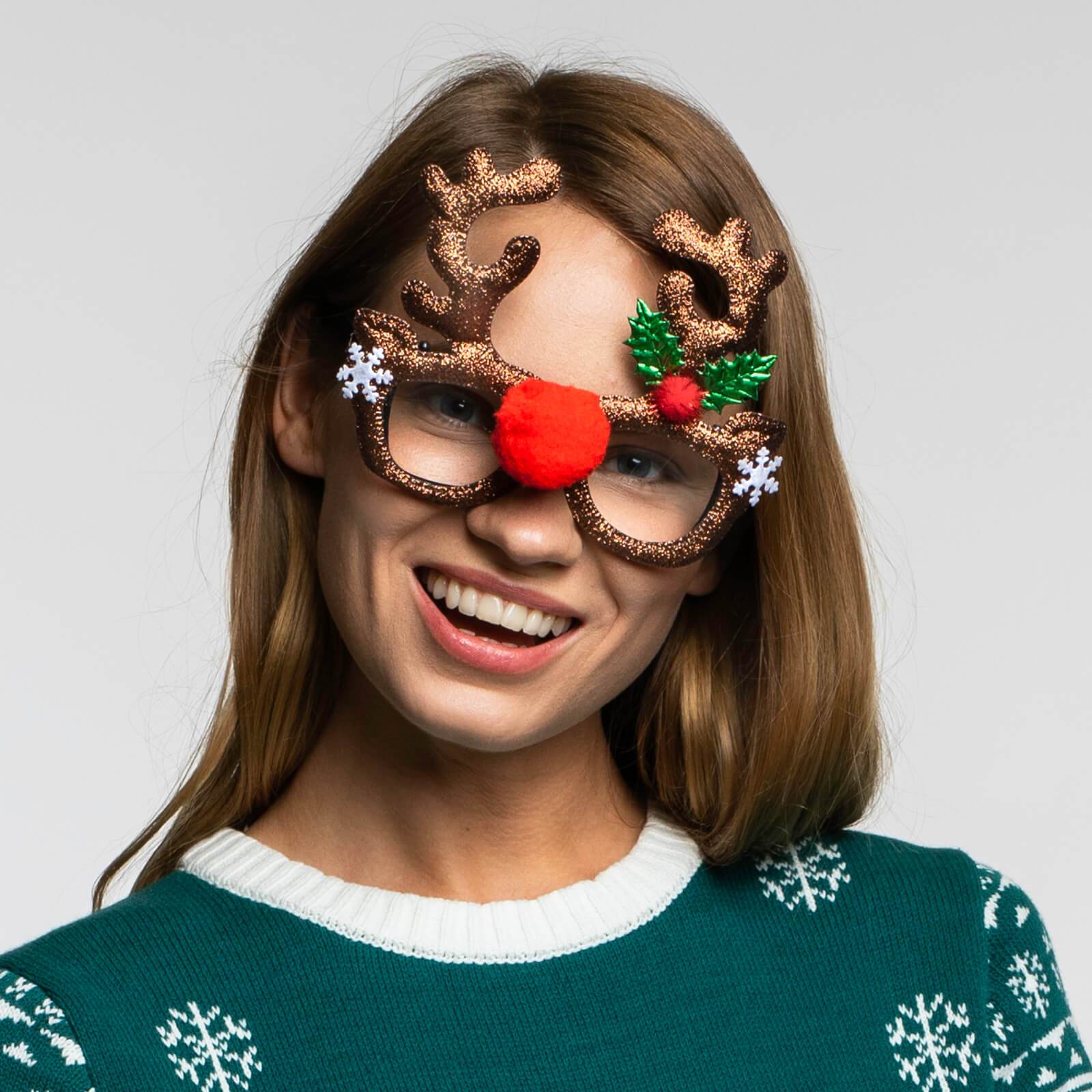 Glitrende reinsdyrbriller - Image 3