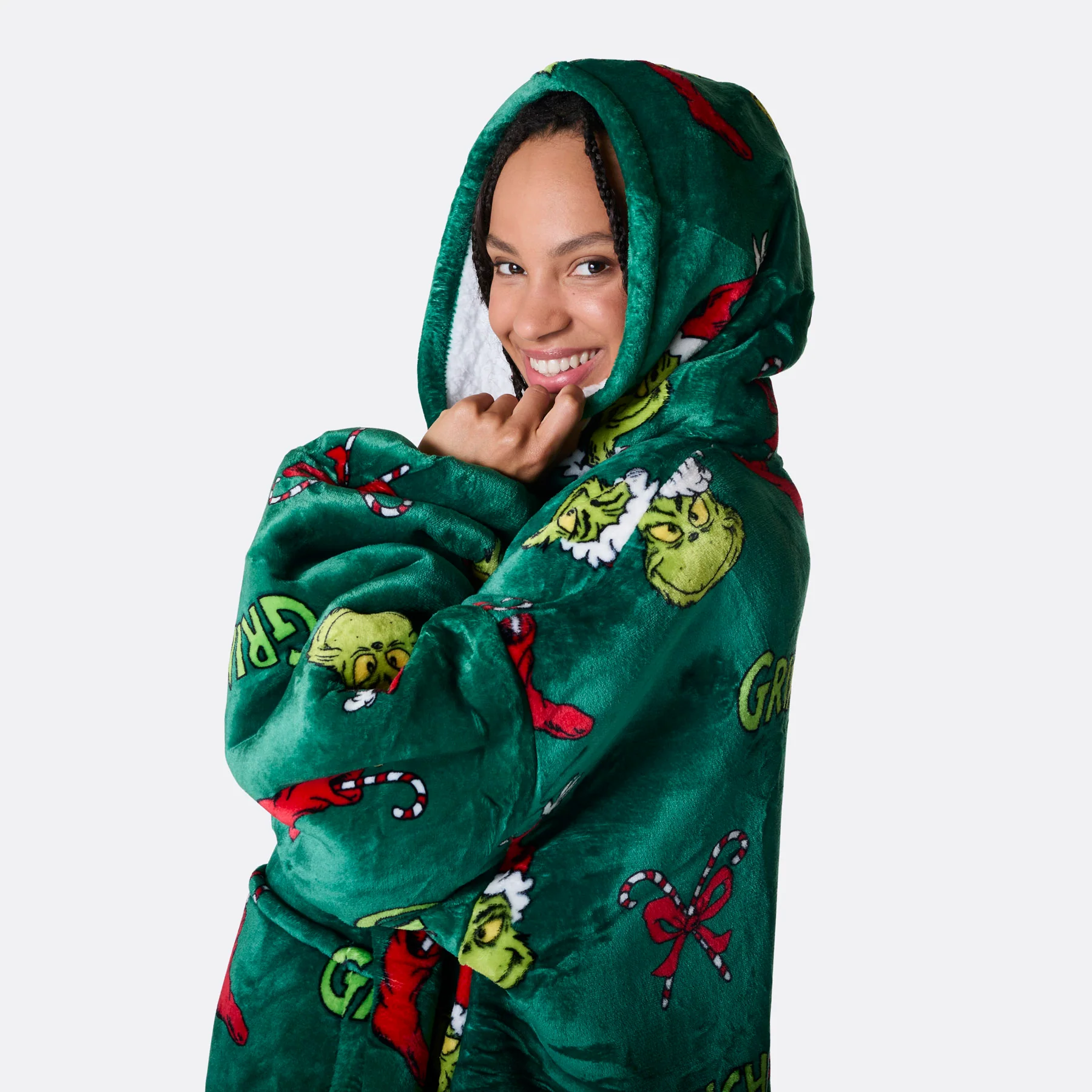 Grinchen Grønn HappyHoodie - Image 4