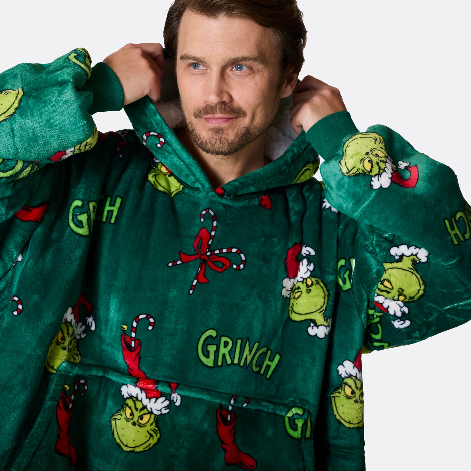 Grinchen Grønn HappyHoodie - Image 5