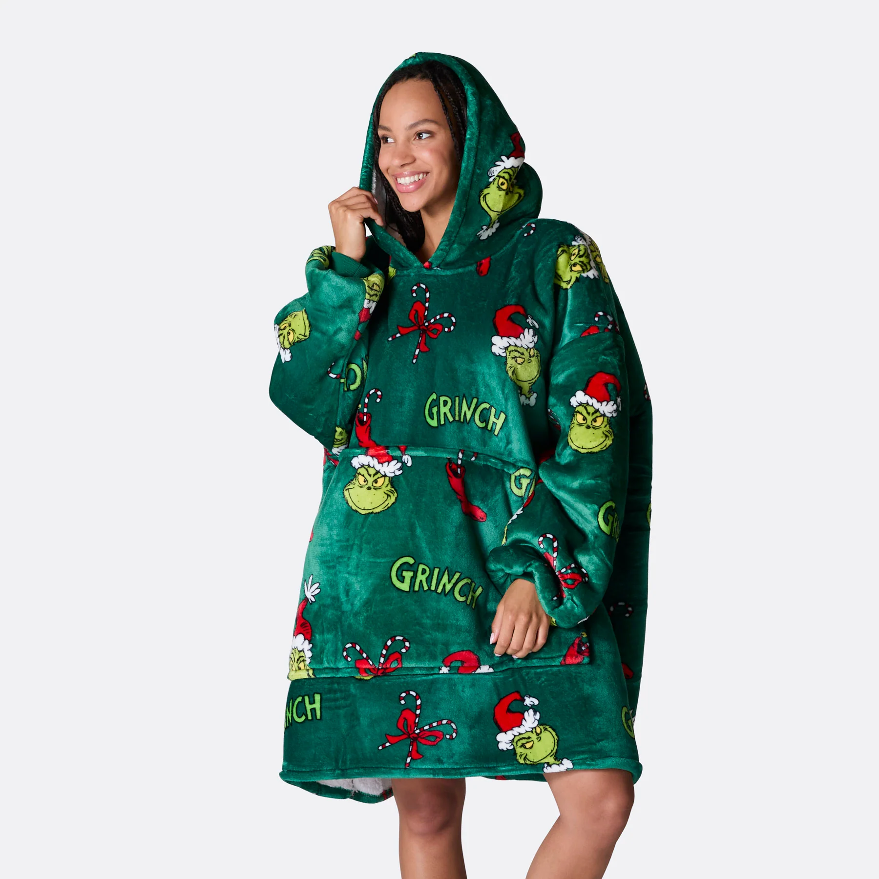 Grinchen Grønn HappyHoodie - Image 7