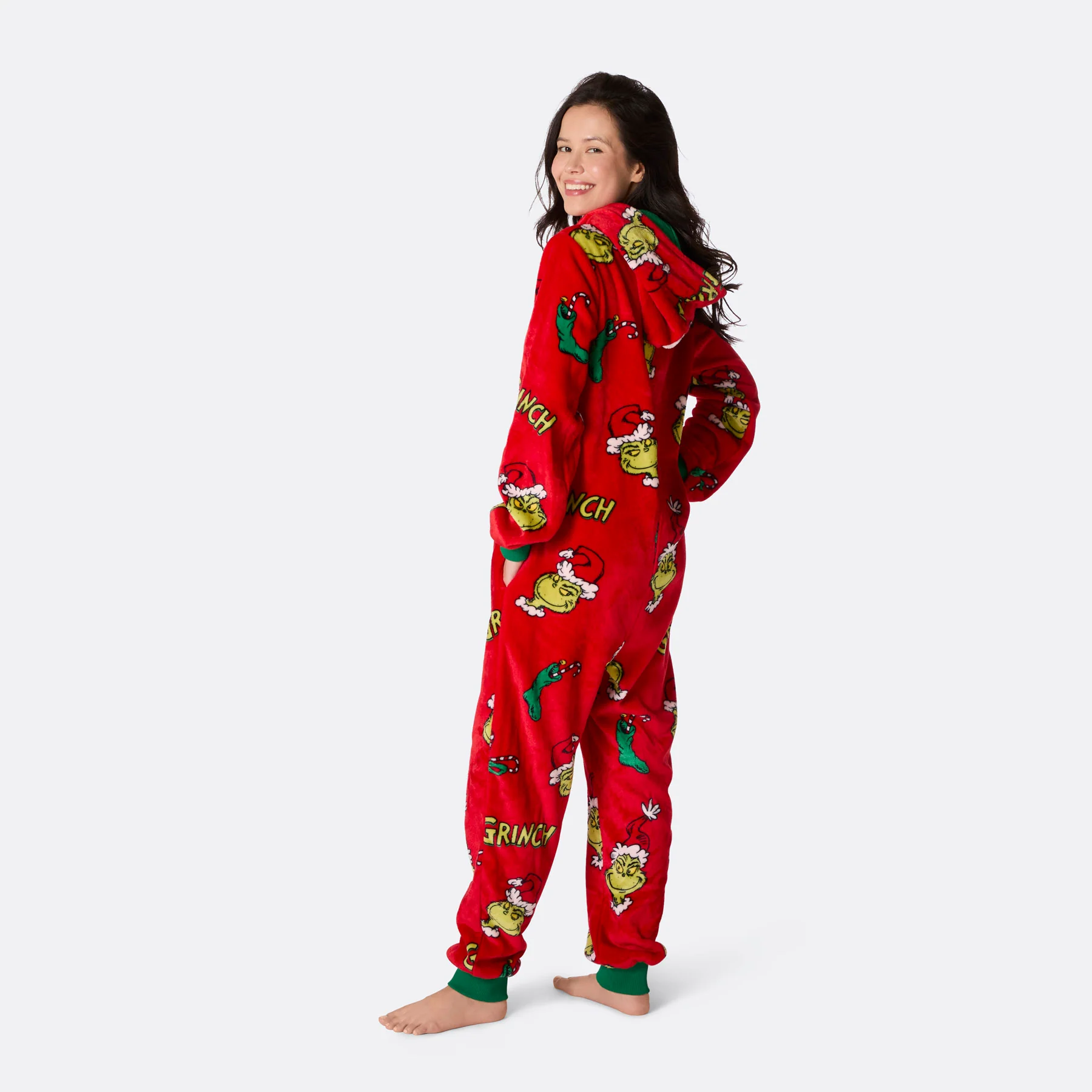 Grinchen Onesie Dame - Image 3