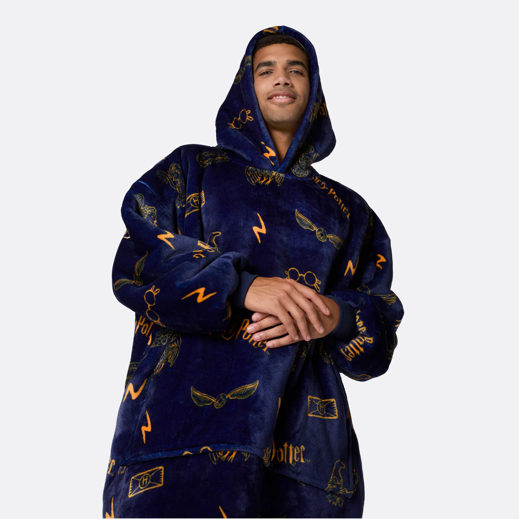 Harry Potter Blå HappyHoodie - Image 4