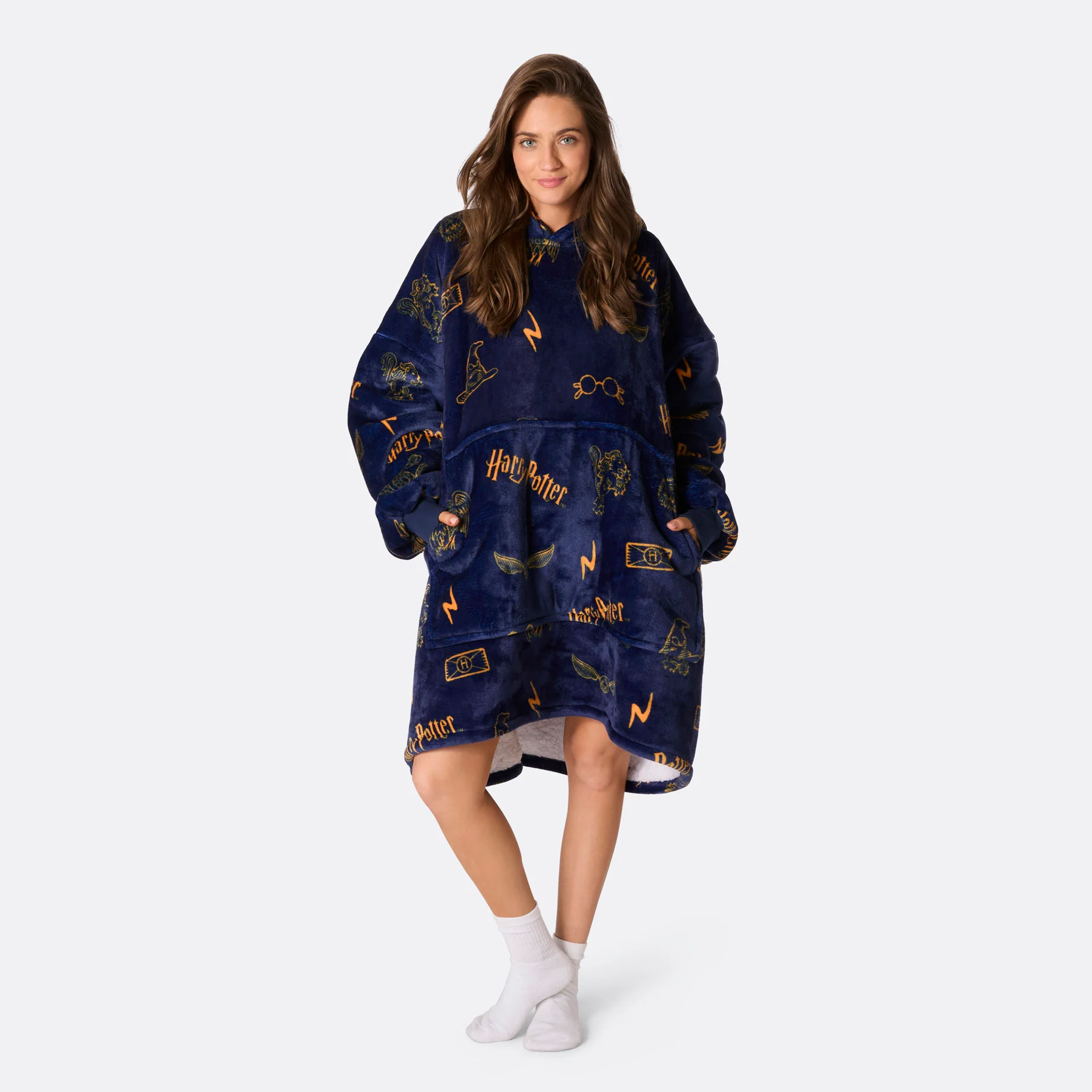 Harry Potter Blå HappyHoodie - Image 6