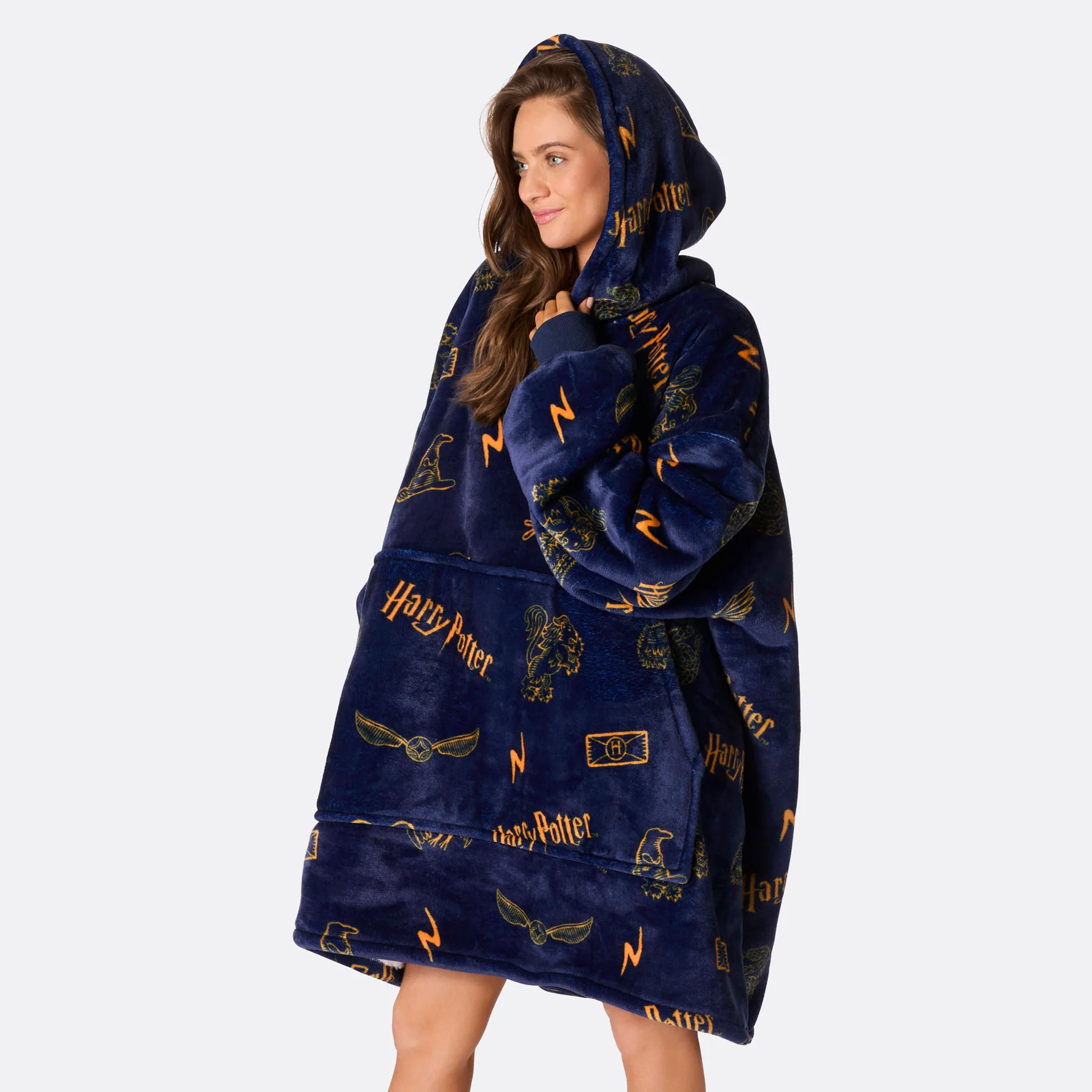 Harry Potter Blå HappyHoodie - Image 8