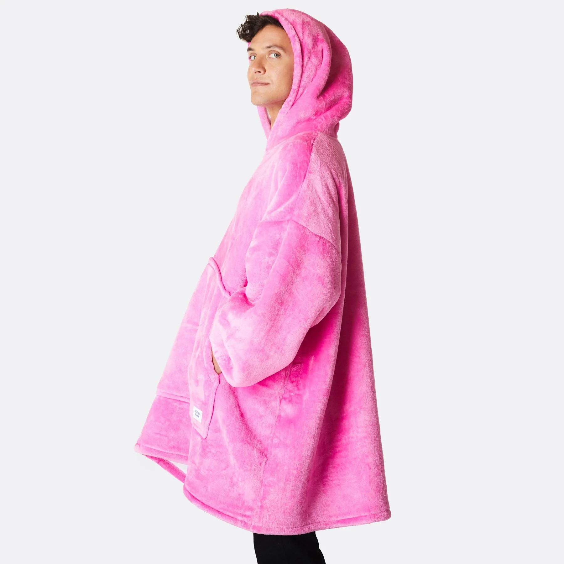 Hot Pink HappyHoodie - Image 3