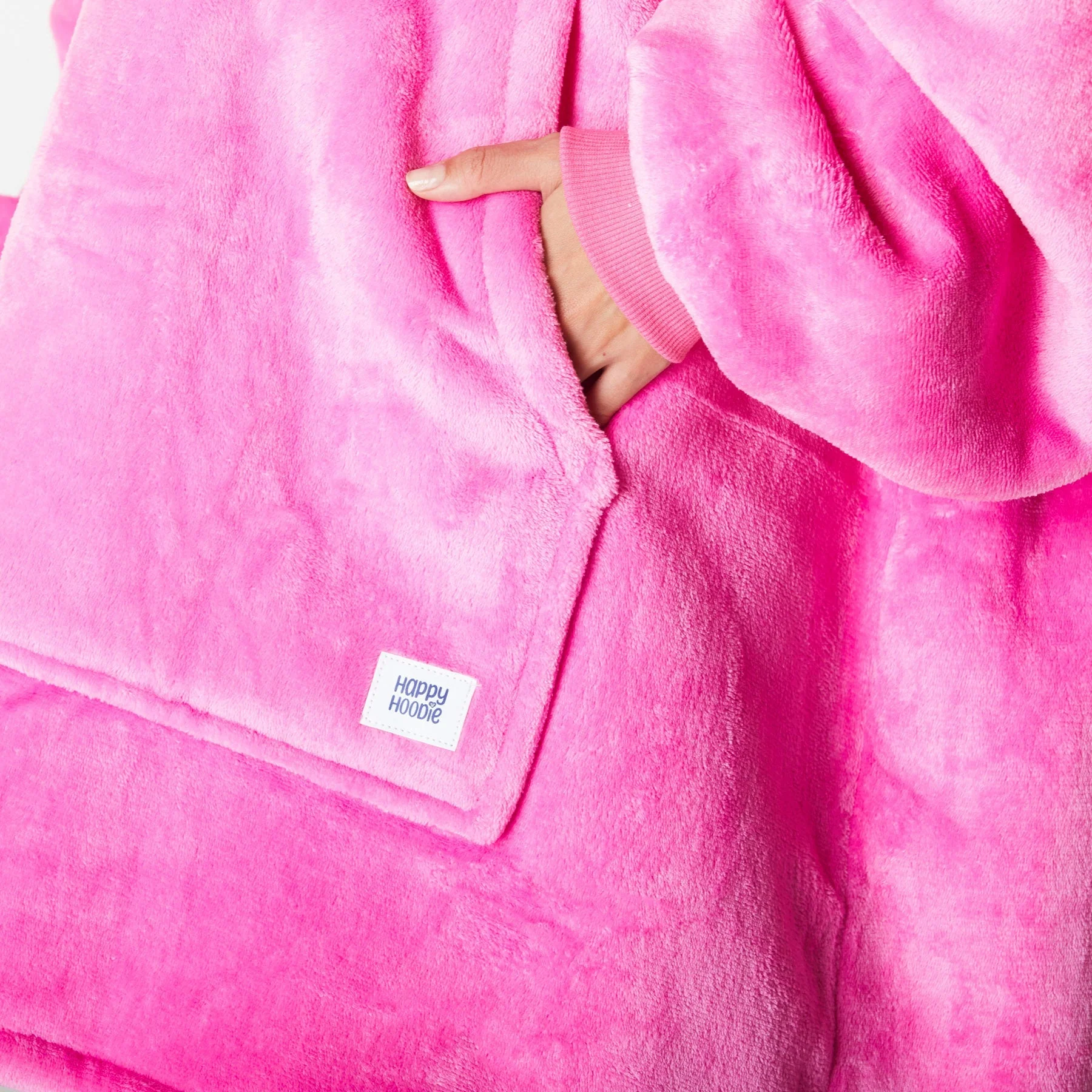 Hot Pink HappyHoodie - Image 7