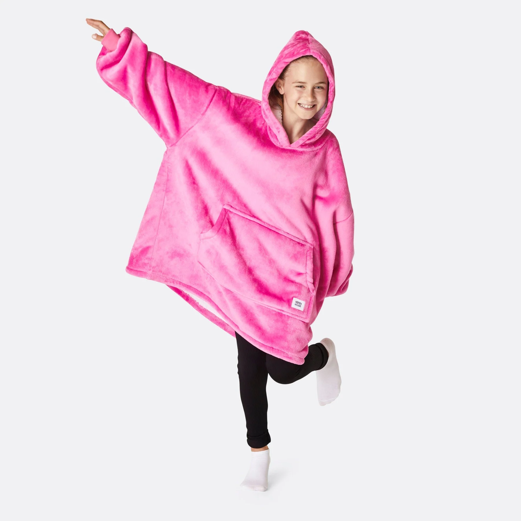 Hot Pink HappyHoodie Barn - Image 2