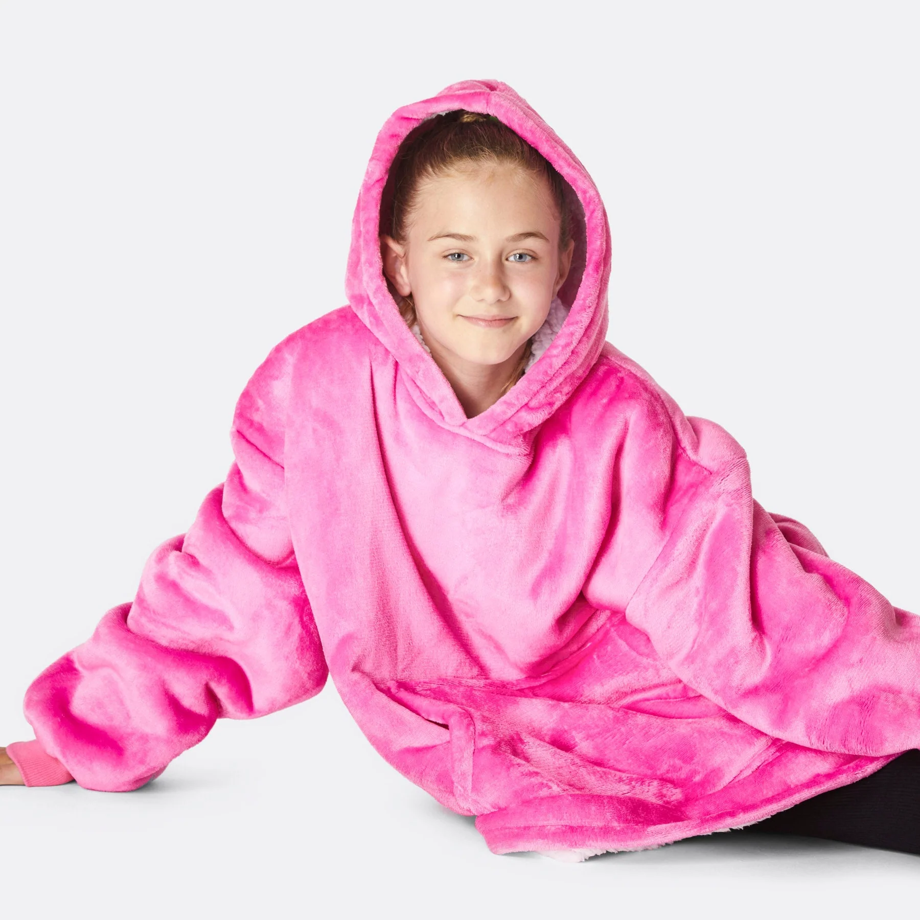 Hot Pink HappyHoodie Barn - Image 3