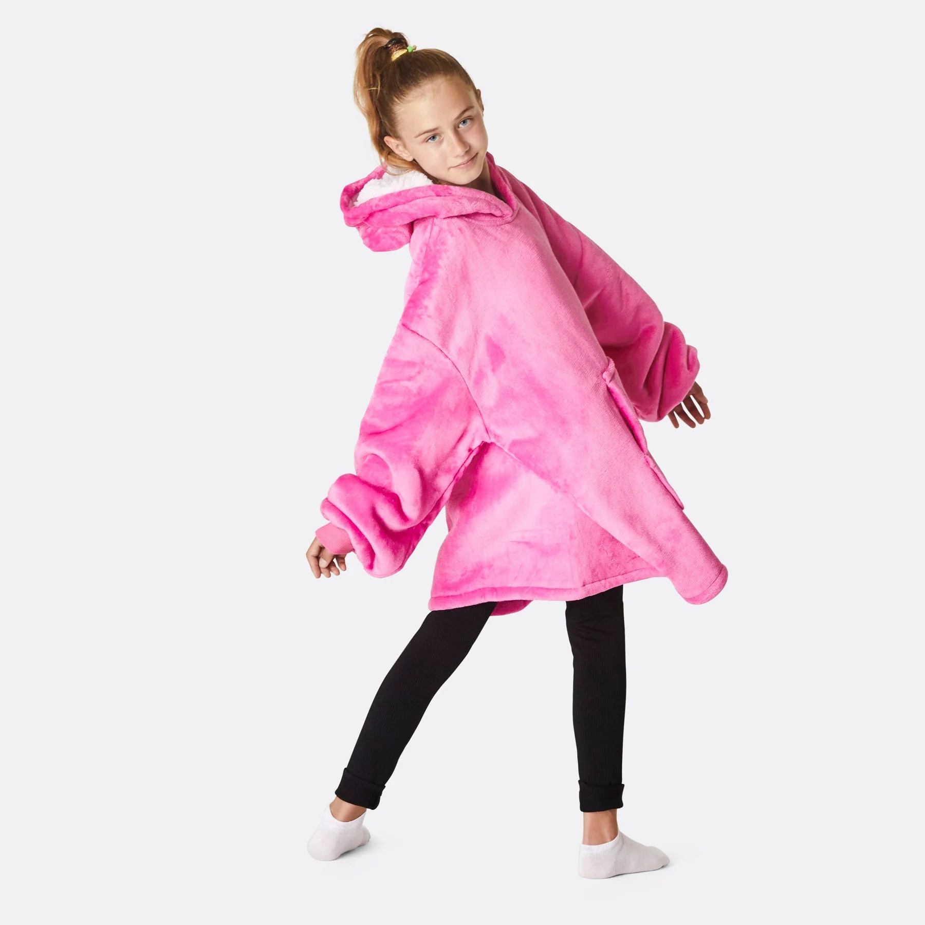 Hot Pink HappyHoodie Barn - Image 4