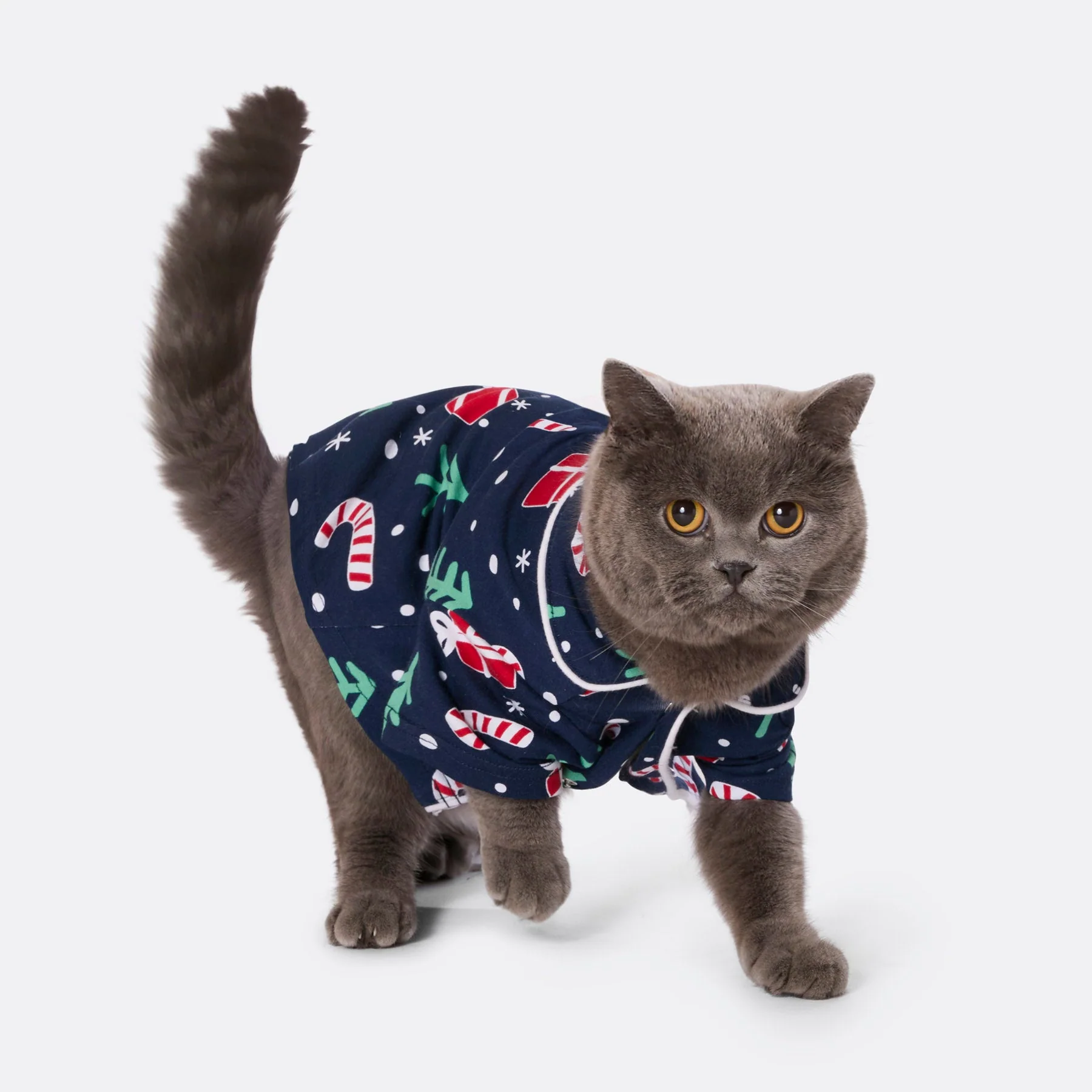 Julemønster Blå Julepysj Familie - Image 9