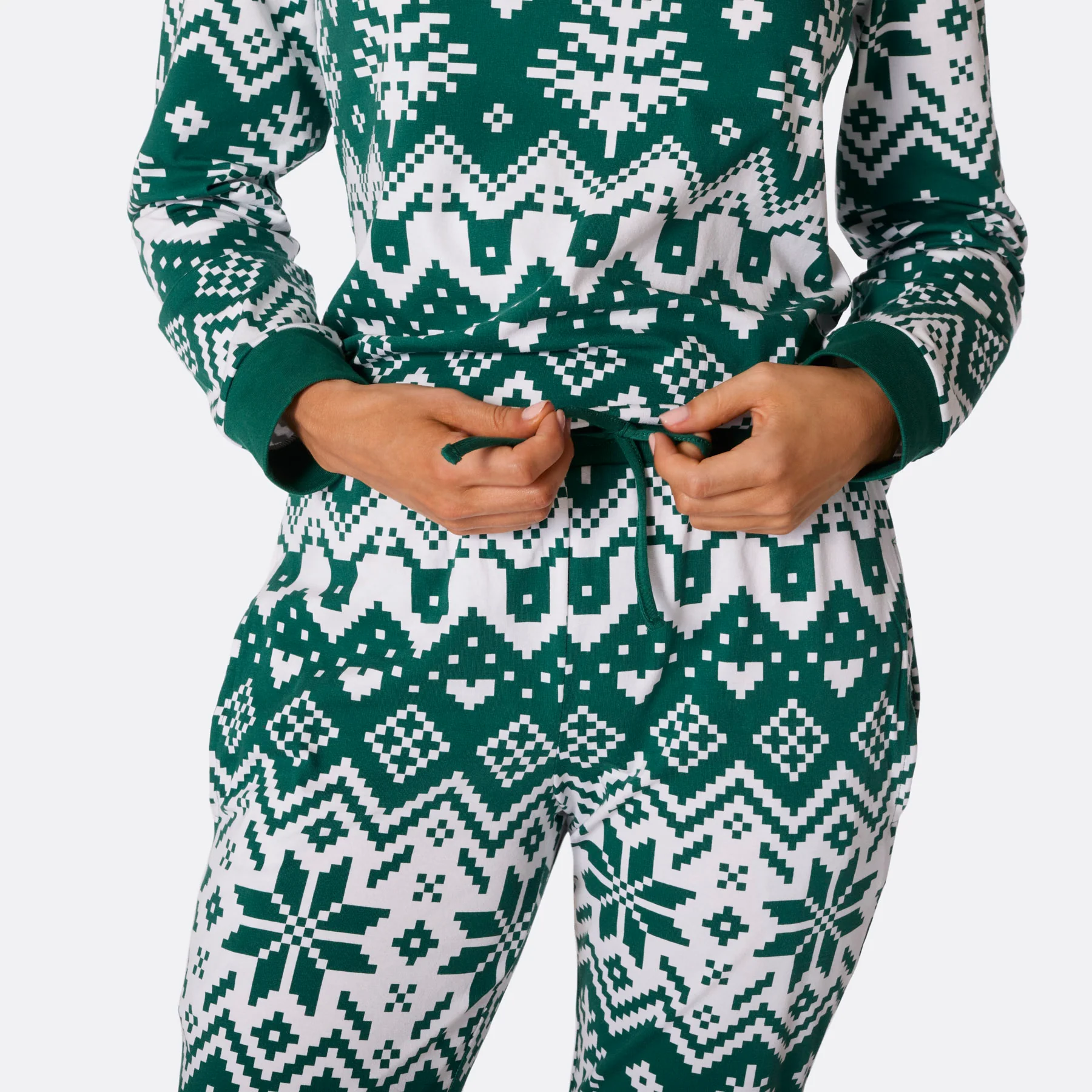 Julestrikk Grønn Julepysj Dame - Image 7