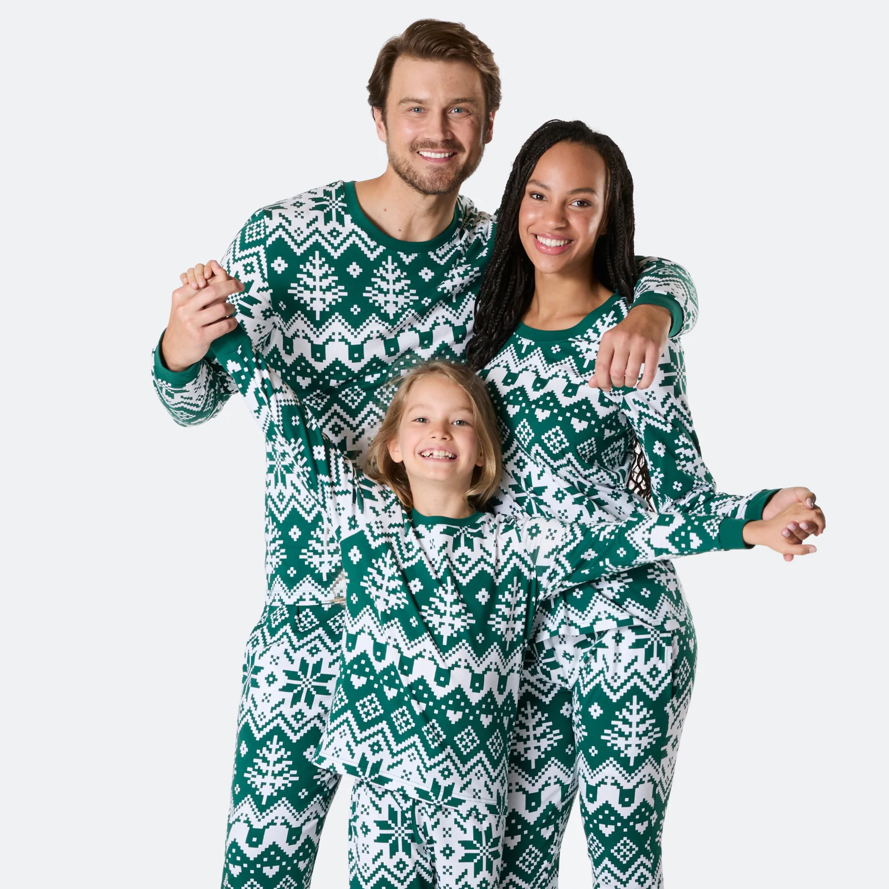 Julestrikk Grønn Julepysj Familie