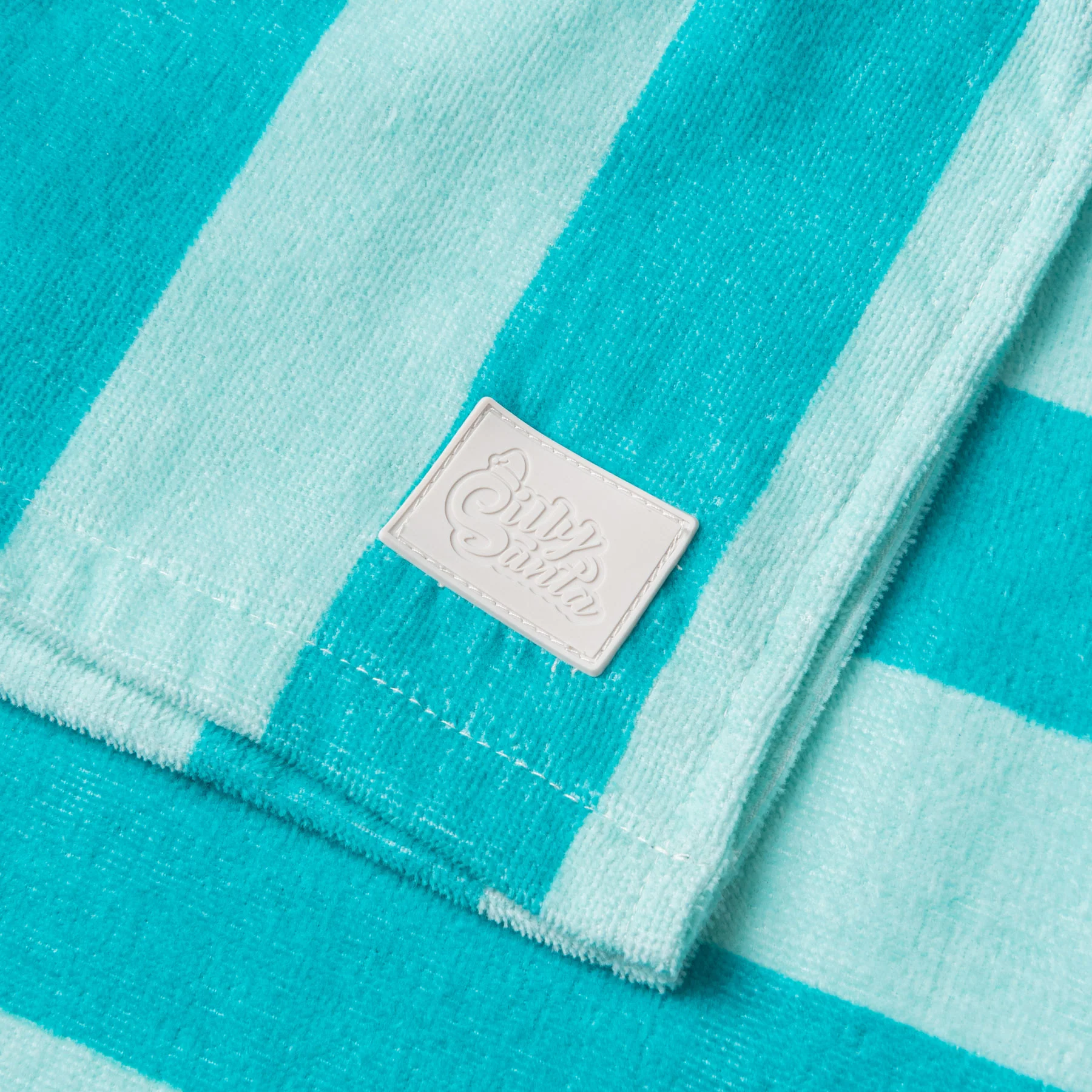 Korall Stripete Badeponcho - Image 8