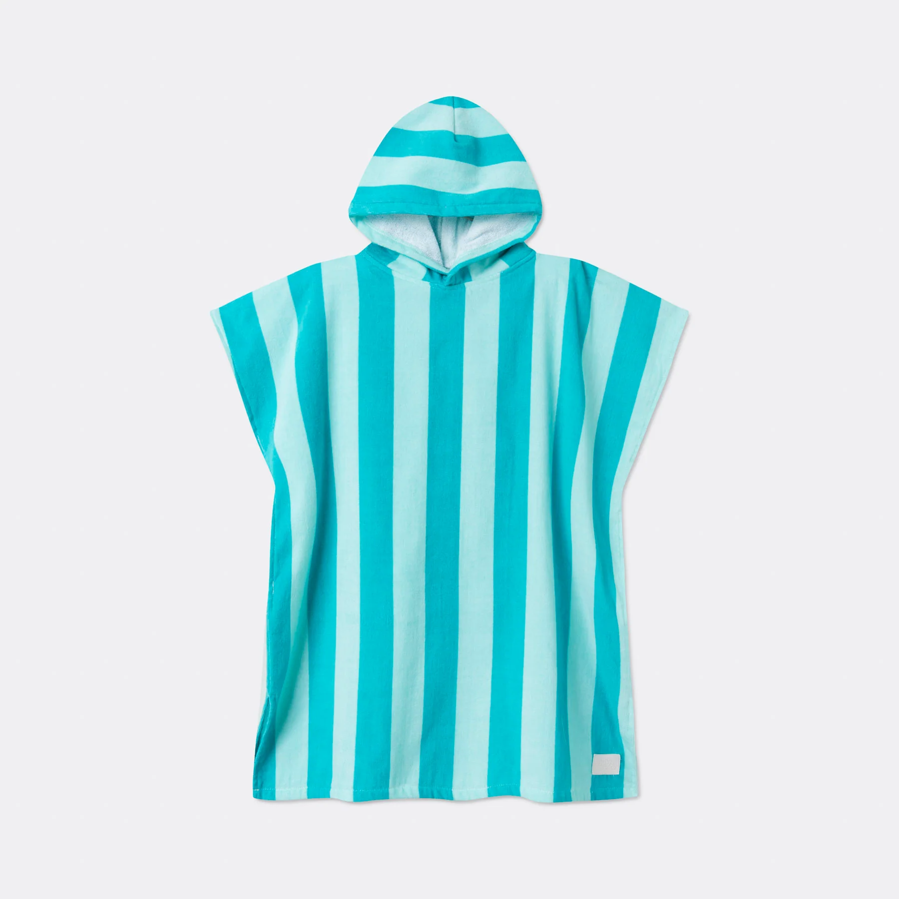 Korall Stripete Badeponcho Barn - Image 4