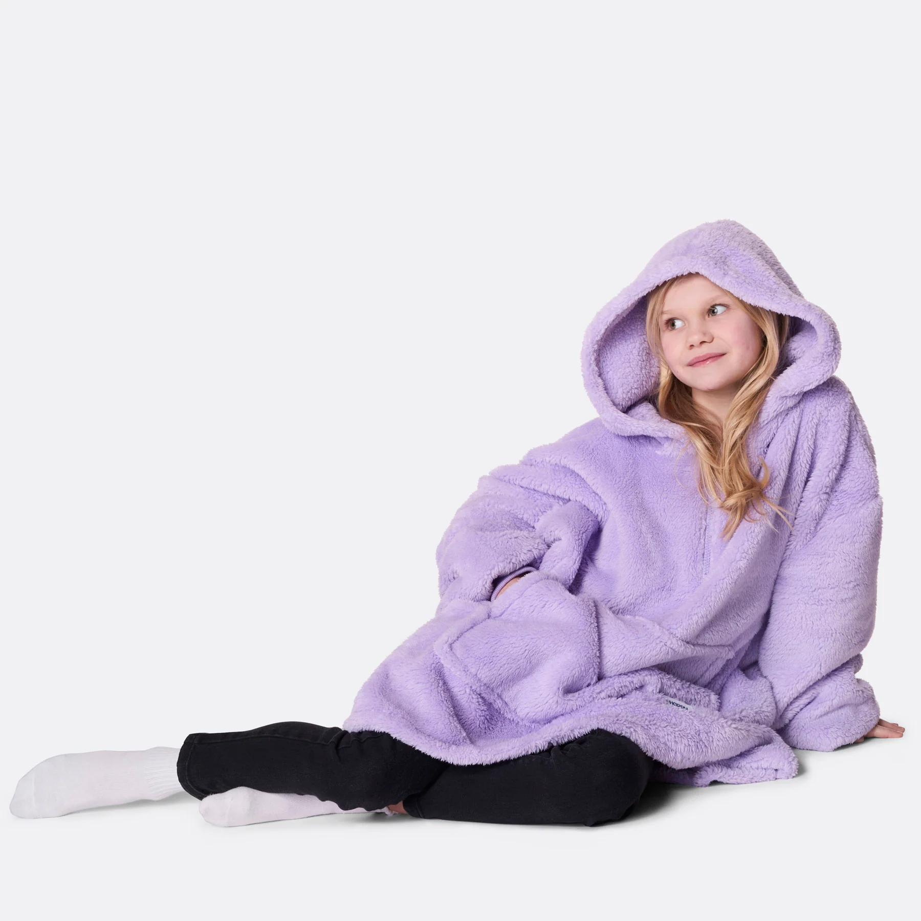 Lavender Teddy HappyHoodie Barn - Image 3