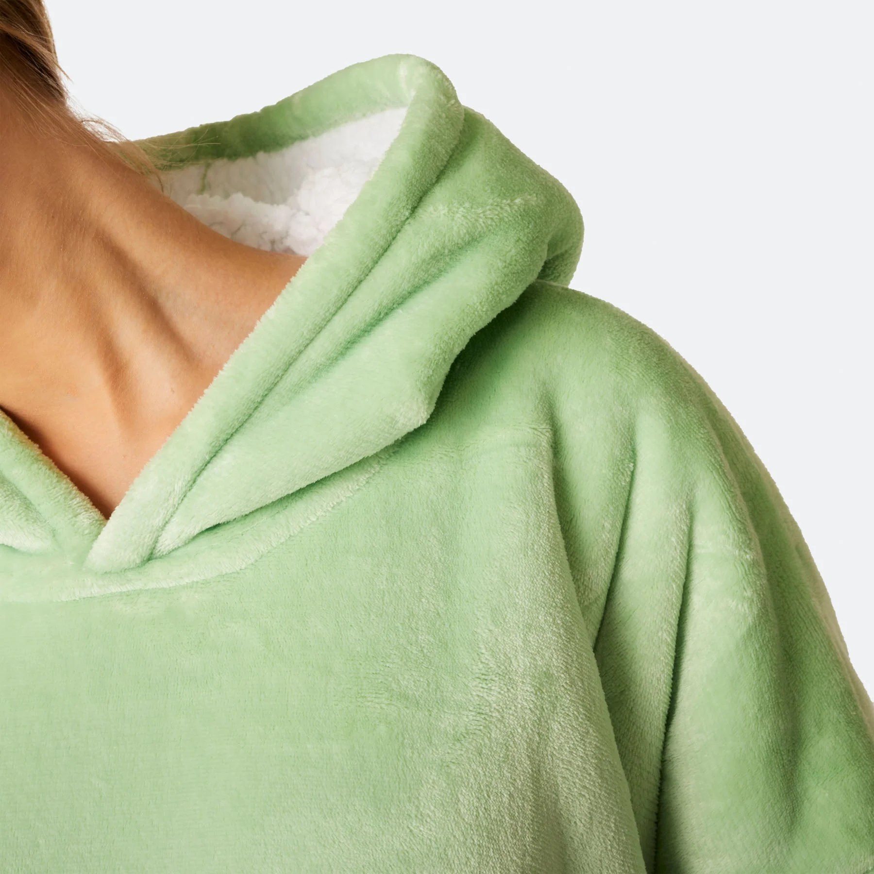 Lysegrønn HappyHoodie - Image 8