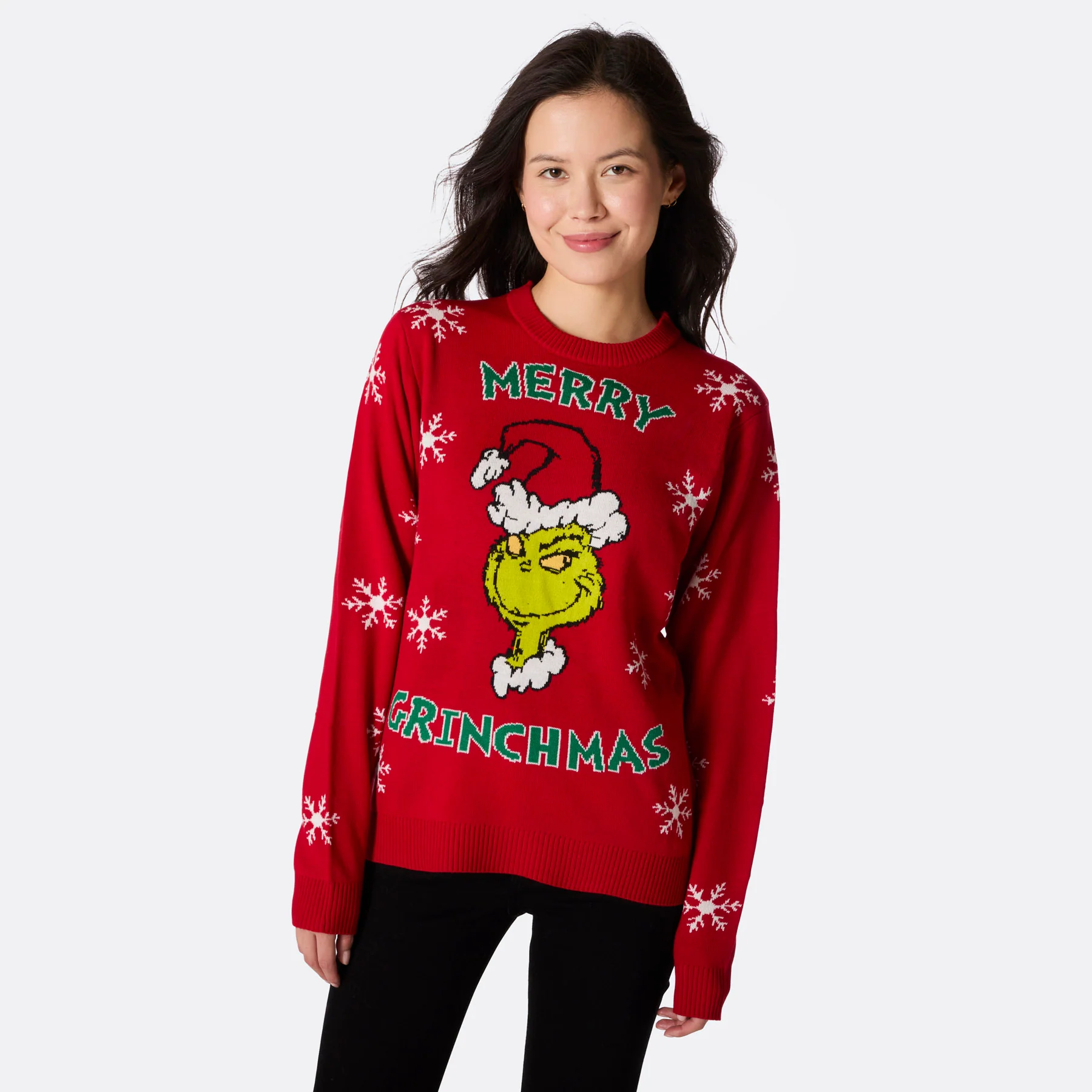 Merry Grinchmas Julegenser Dame - Image 3