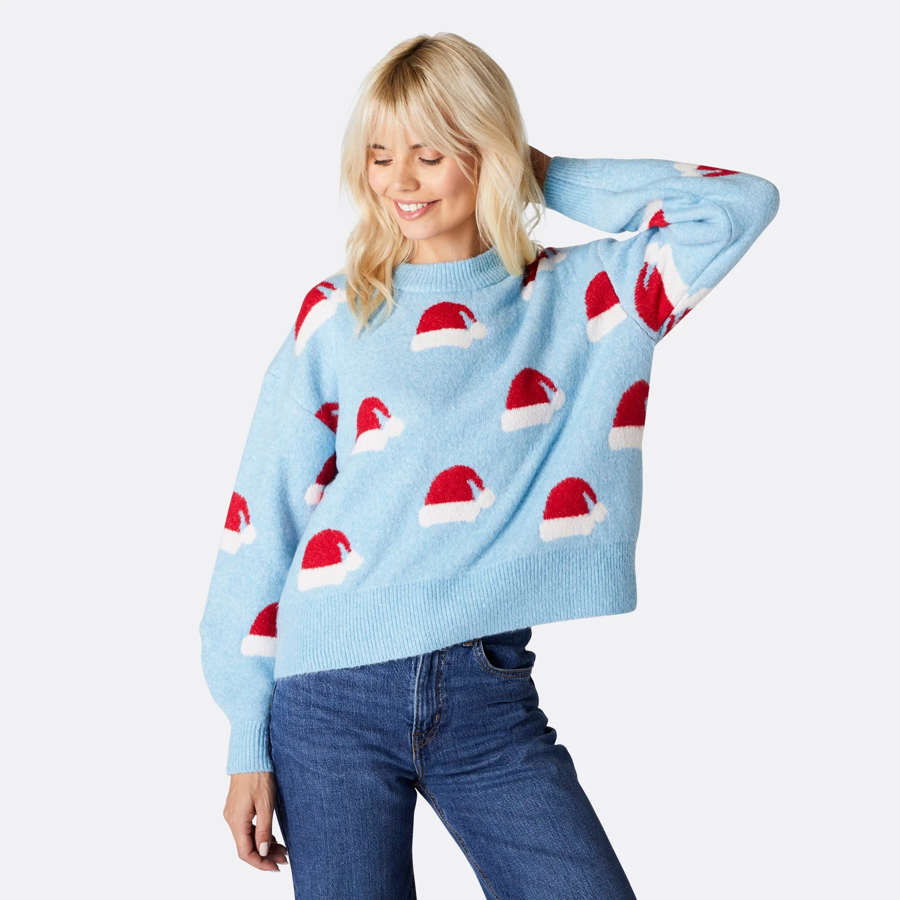 Nisselue Oversized Julegenser Dame - Image 3