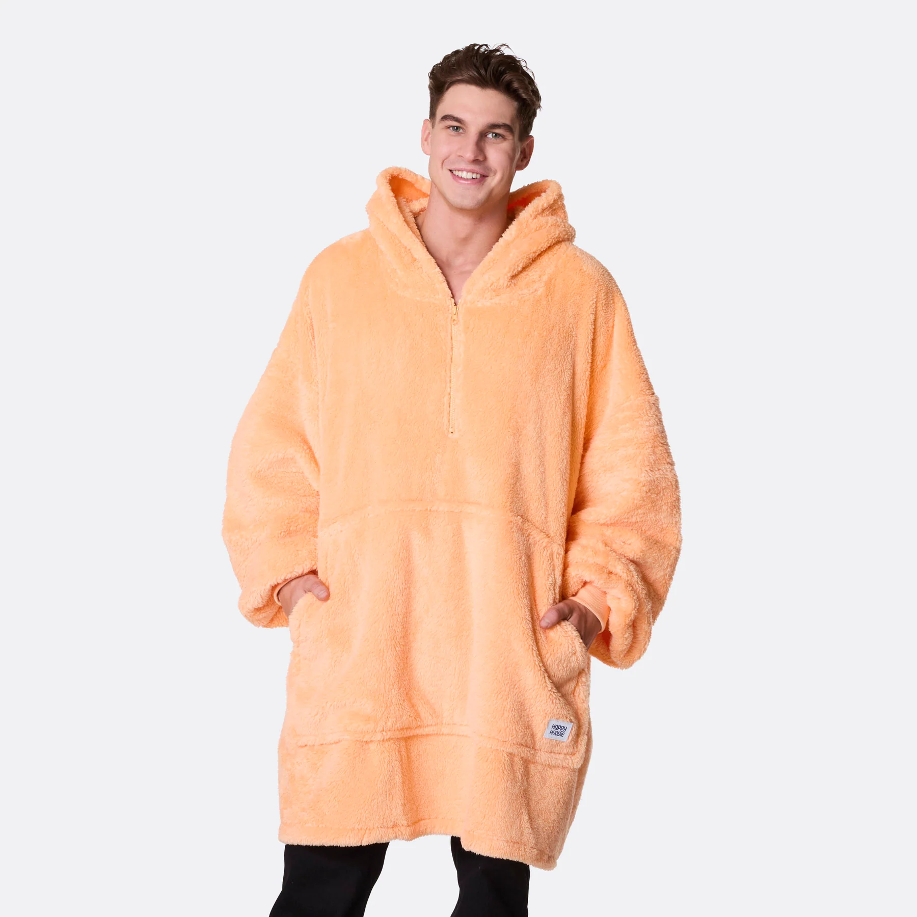 Peach Teddy HappyHoodie - Image 4