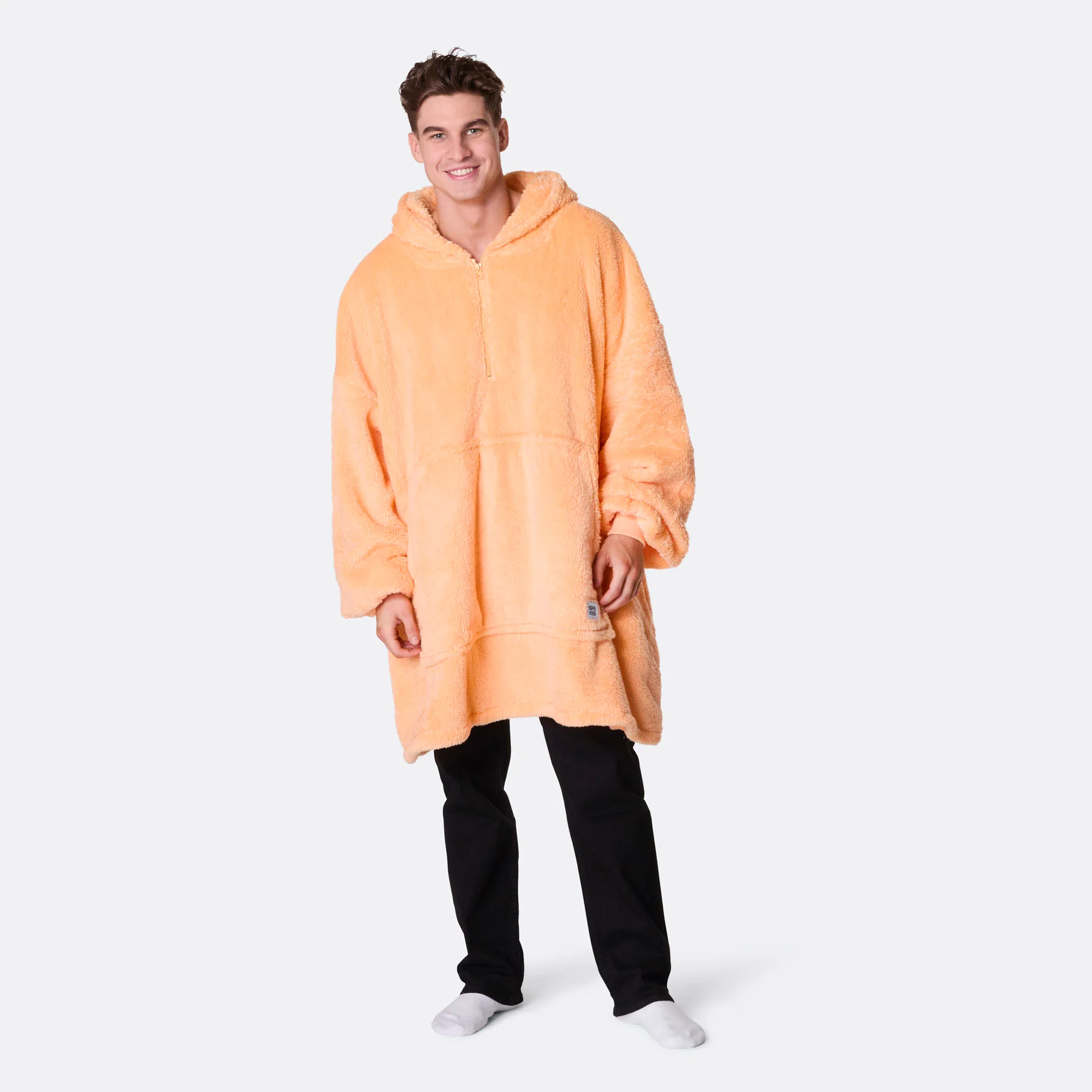 Peach Teddy HappyHoodie - Image 5