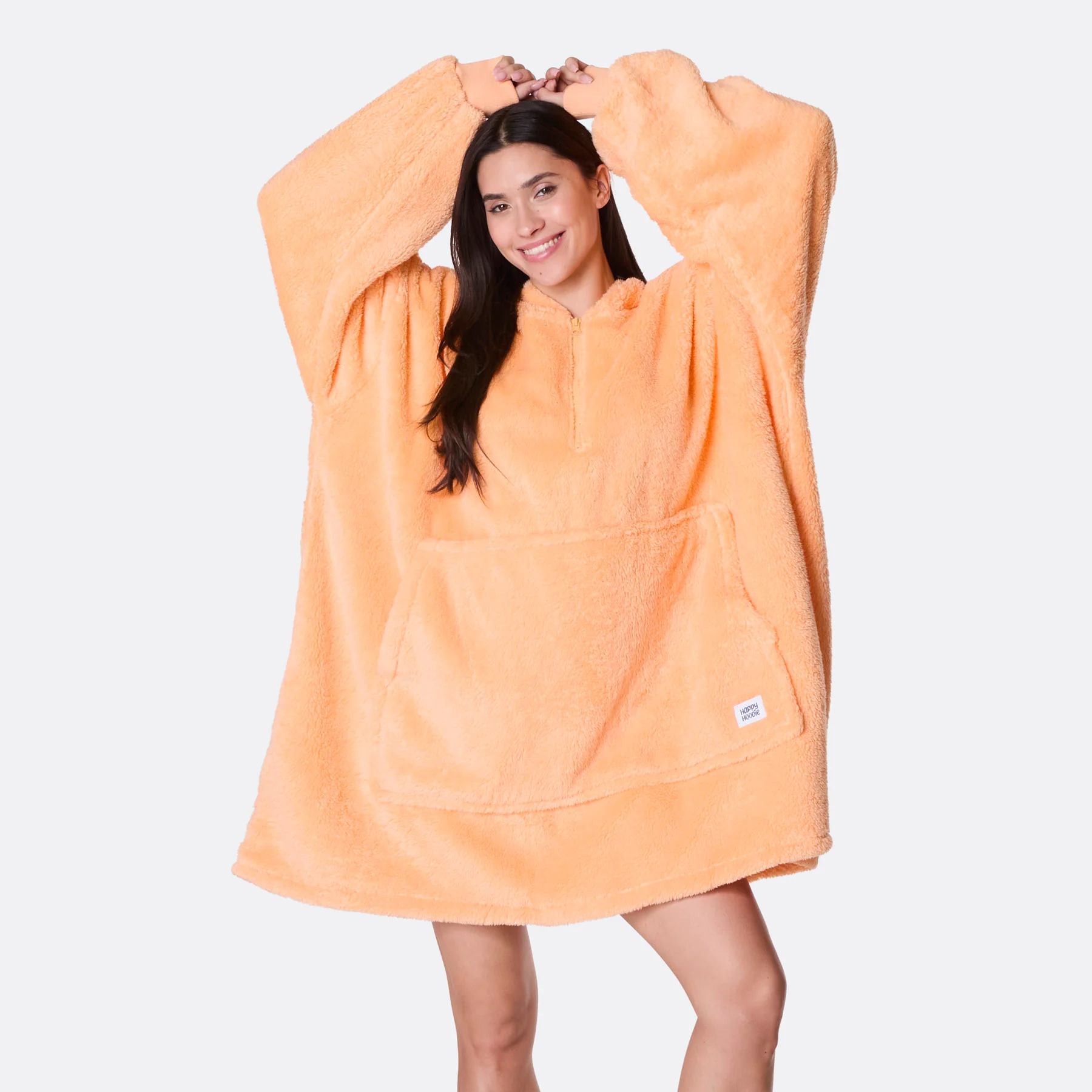 Peach Teddy HappyHoodie - Image 6