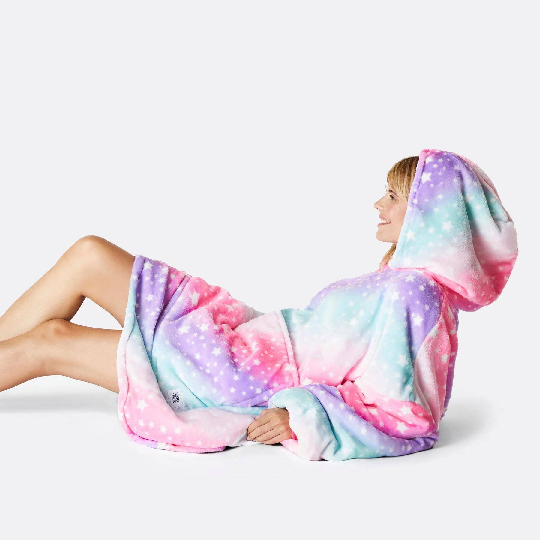 Regnbue Rosa HappyHoodie - Image 9