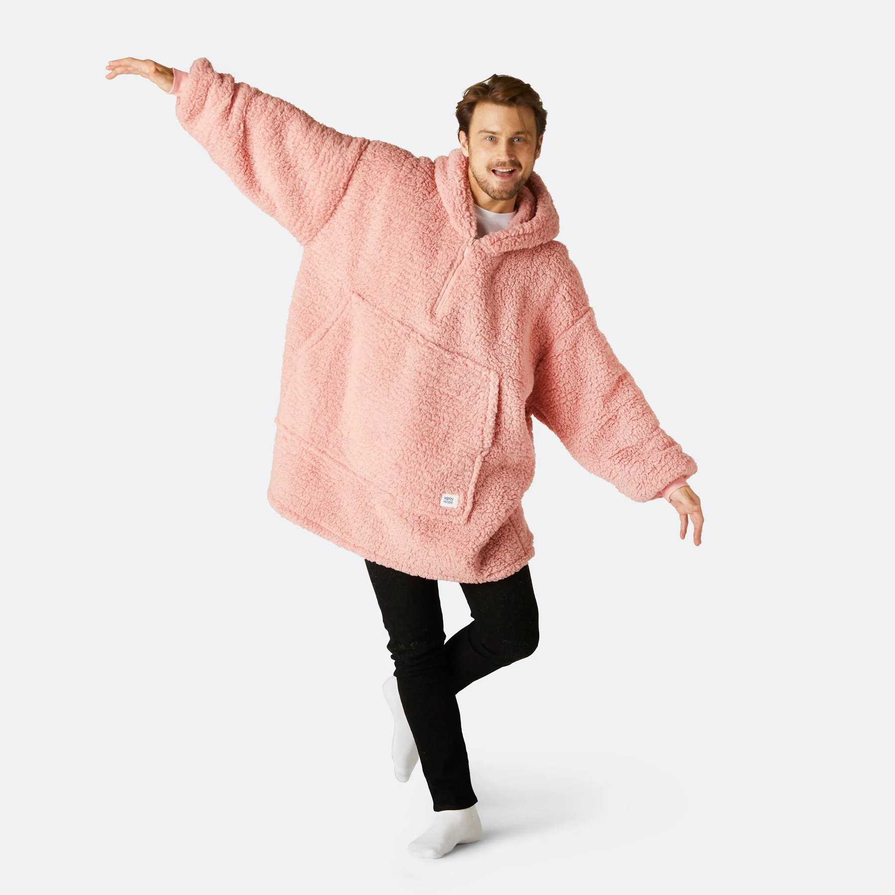 Rosa Sherpa HappyHoodie - Image 6