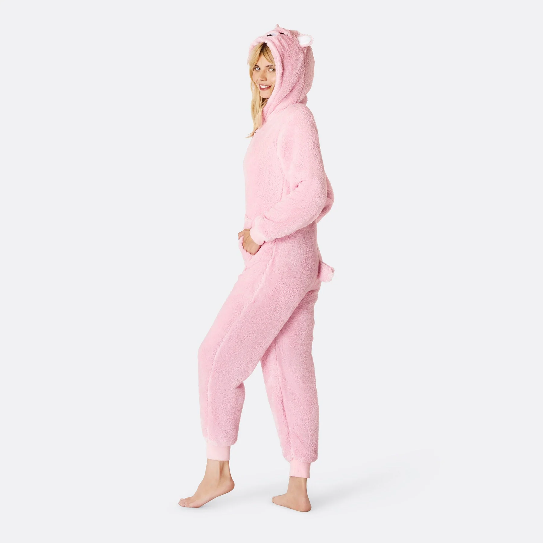Rosa Teddy Onesie Dame - Image 4