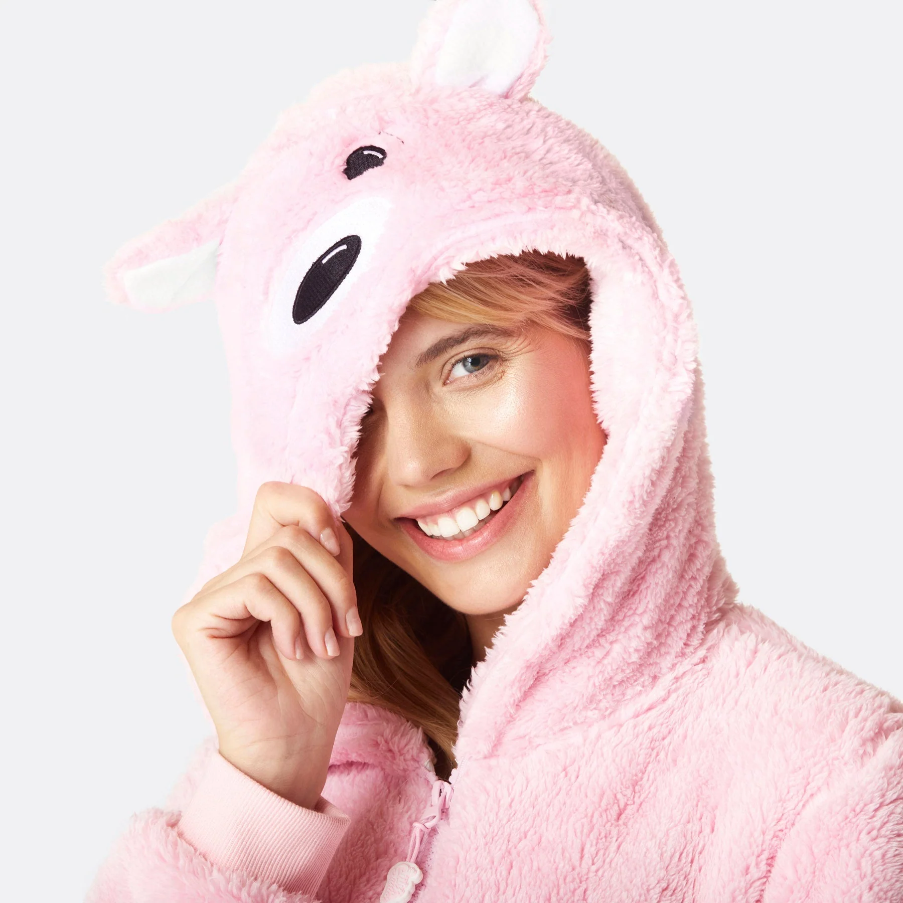Rosa Teddy Onesie Dame - Image 5