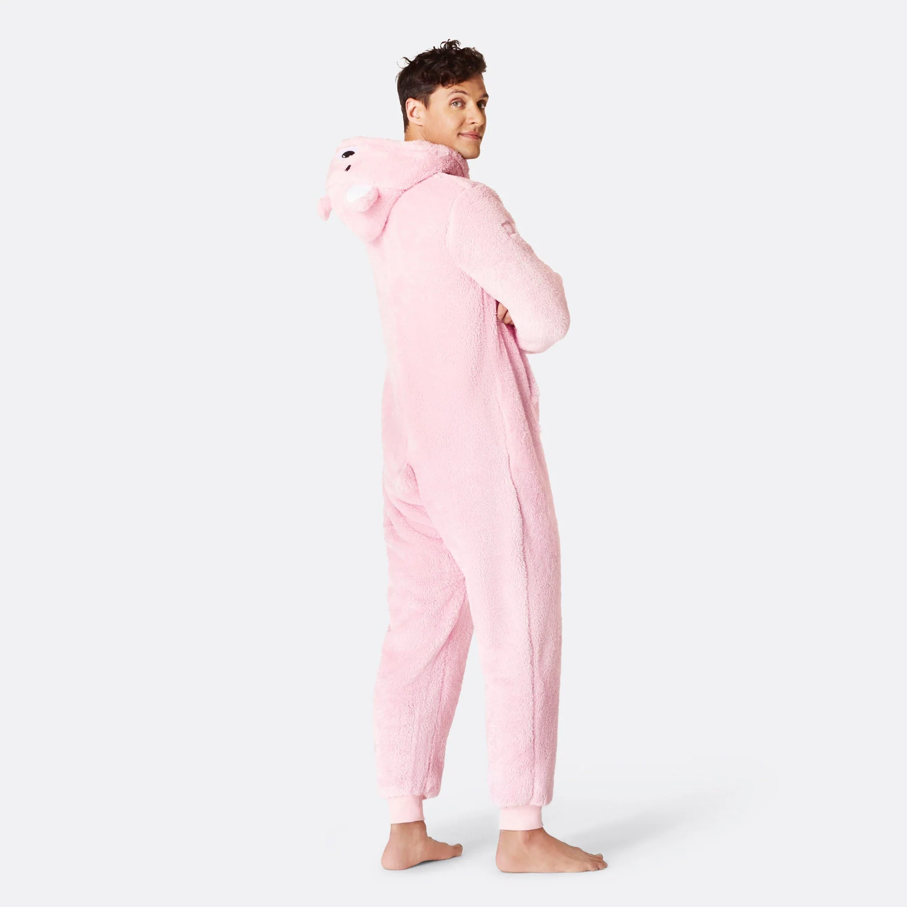 Rosa Teddy Onesie Herre - Image 4