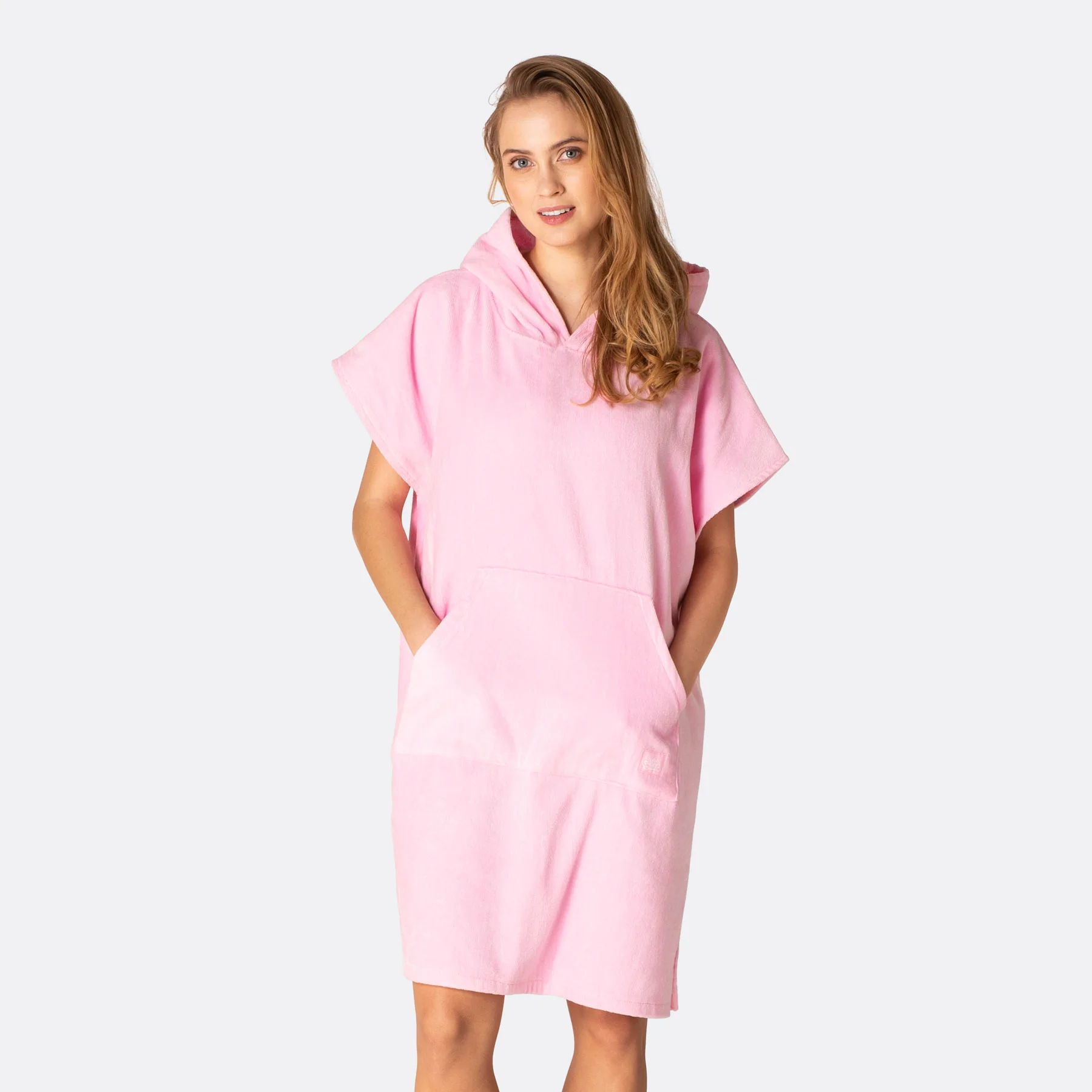 Bubblegum Rosa Badeponcho - Image 4