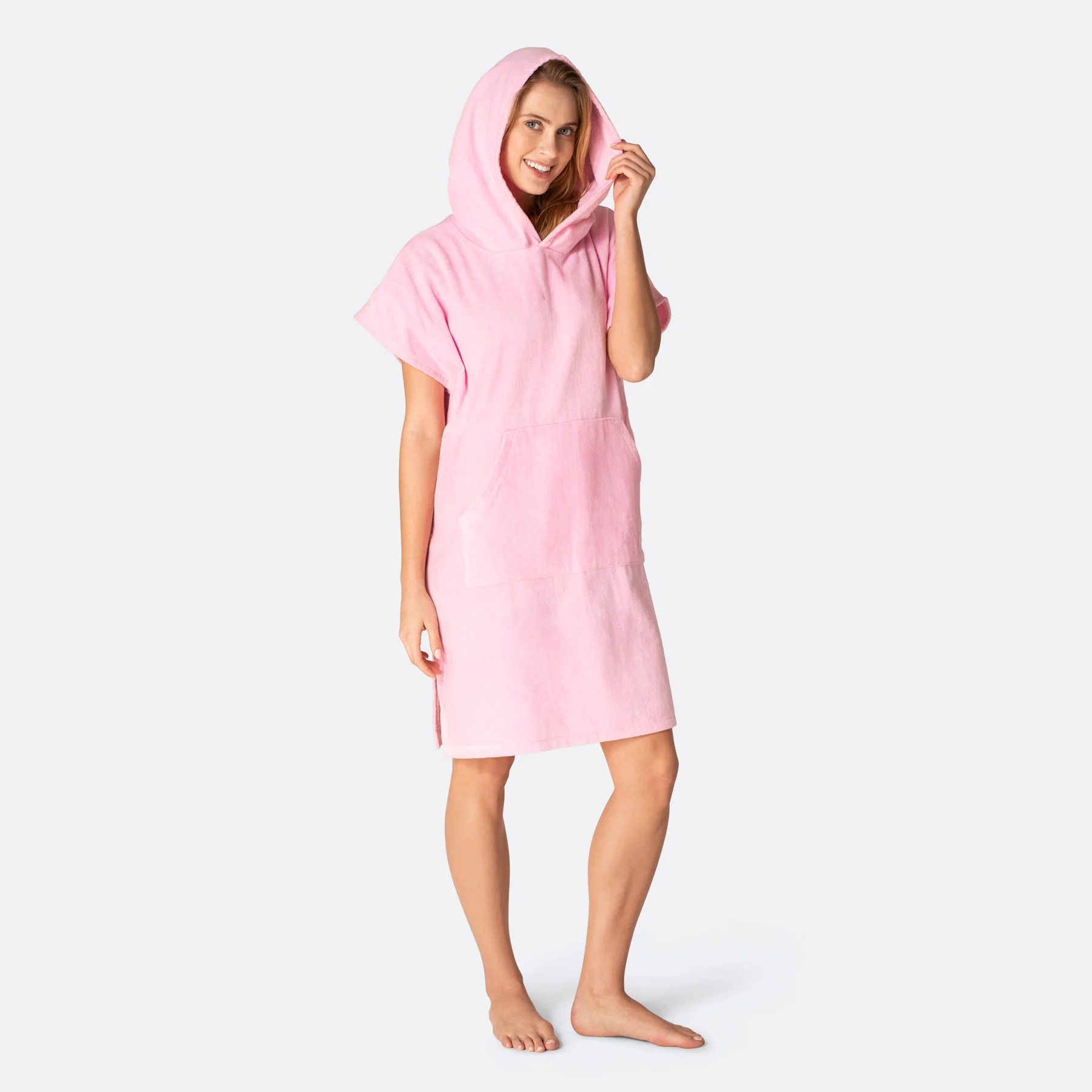 Bubblegum Rosa Badeponcho - Image 6
