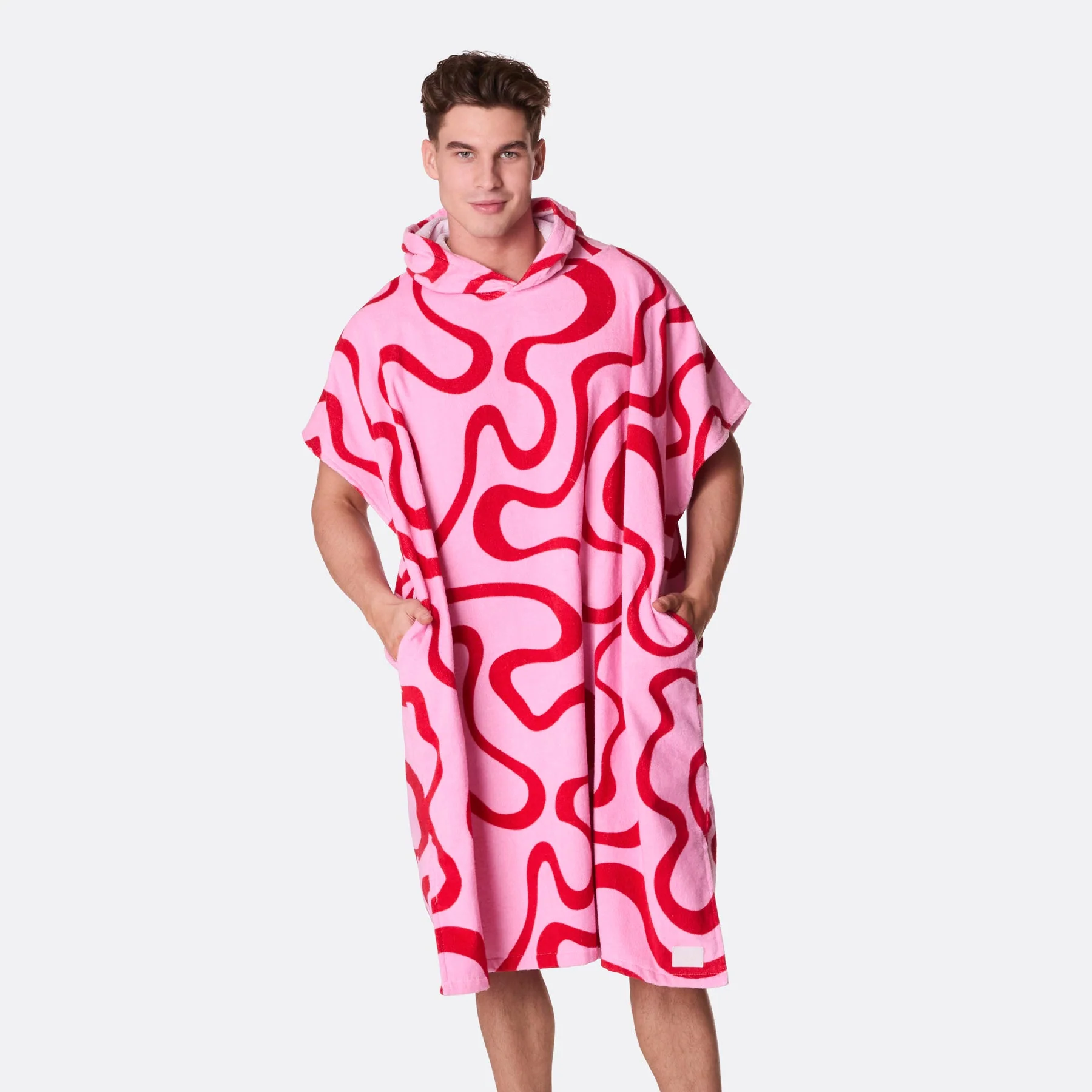Rosa Wavy Badeponcho - Image 6